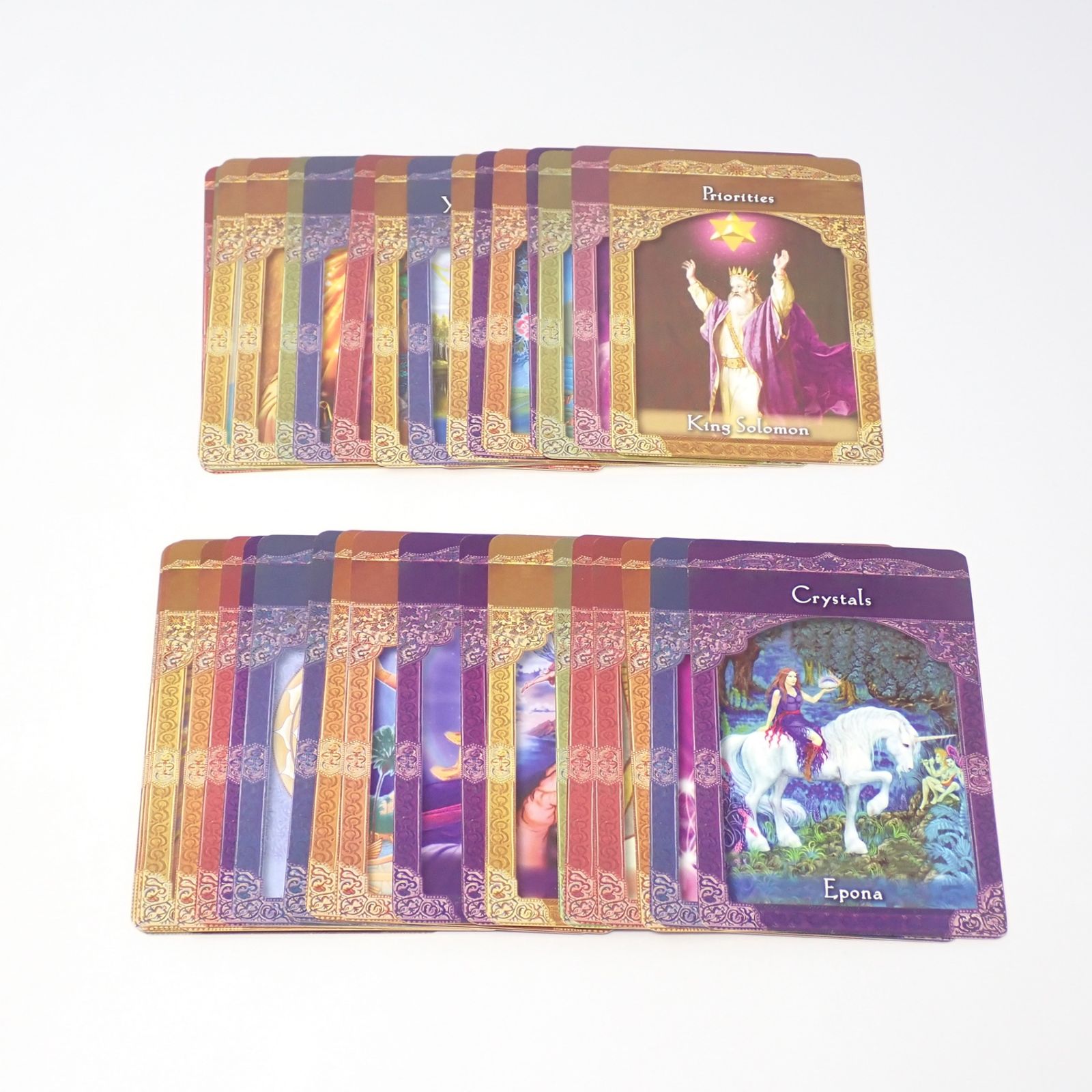 アセンデッドマスターオラクルカード 金縁 日本語版説明書付 ドリーン