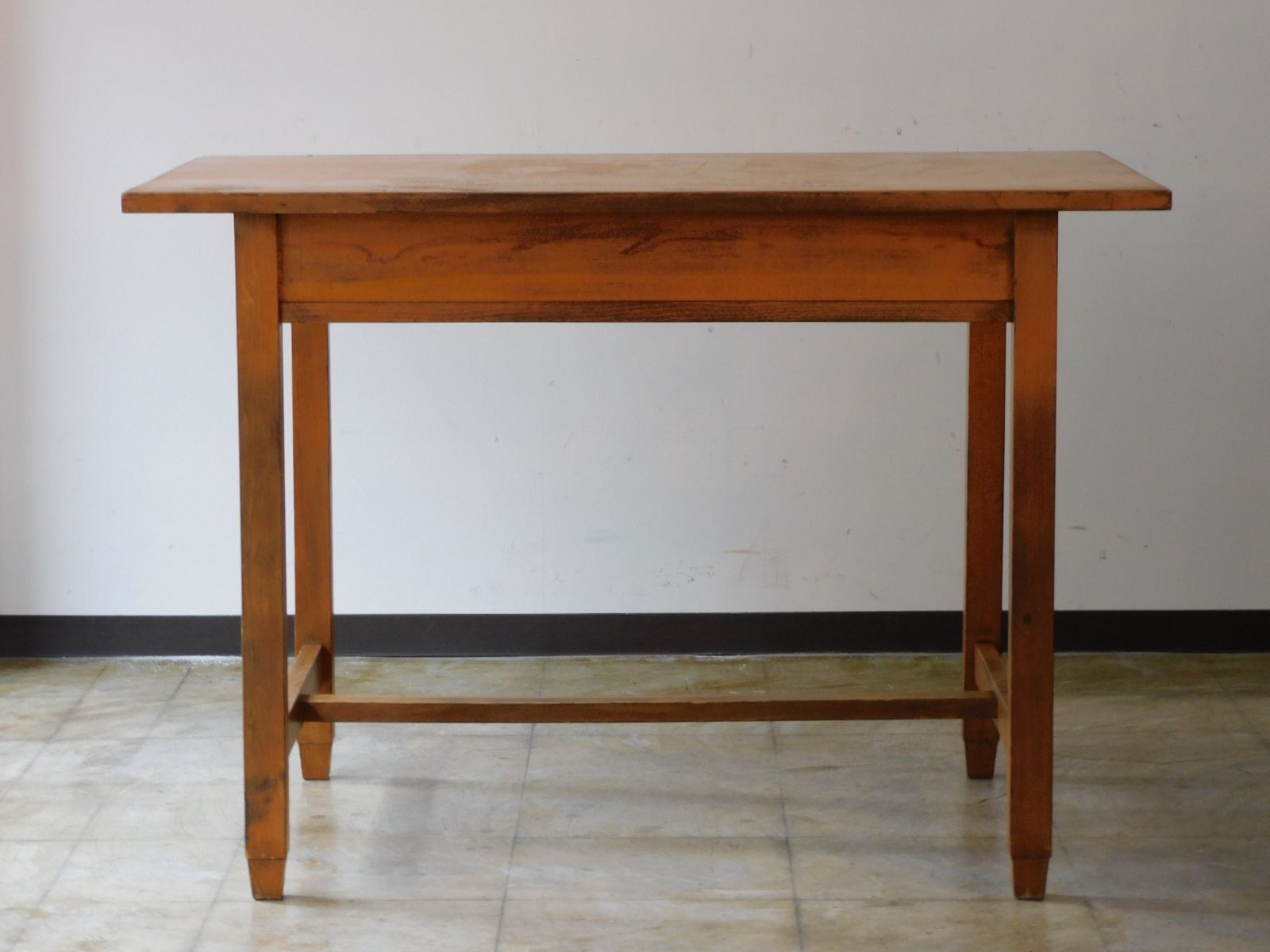 ふるい木味 おおきな机・テーブル HK-a-03826 / アンティーク 古道具