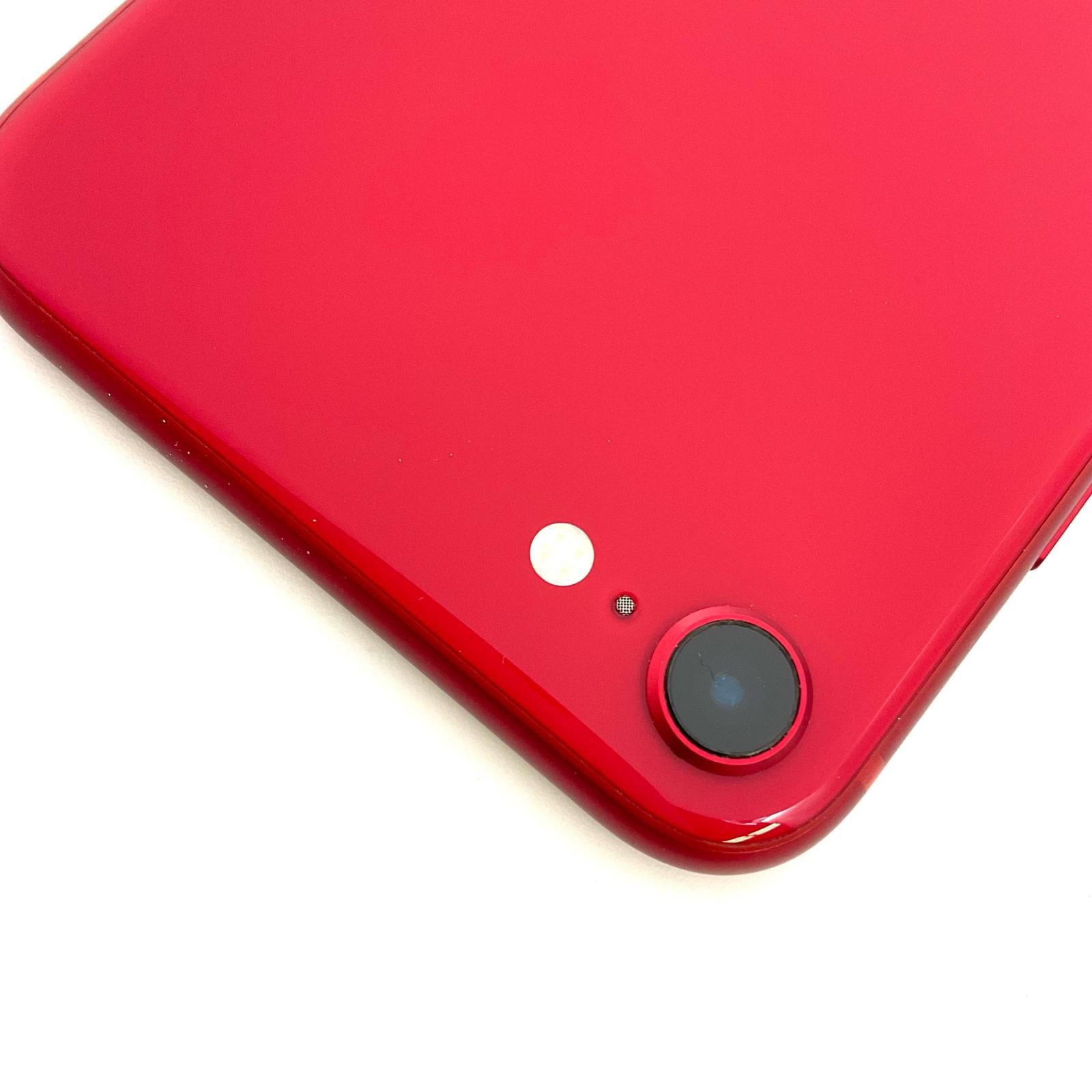 送料無料 iPhone SE 第2世代 64GB レッド 赤 残量100% iPhone SE (第2