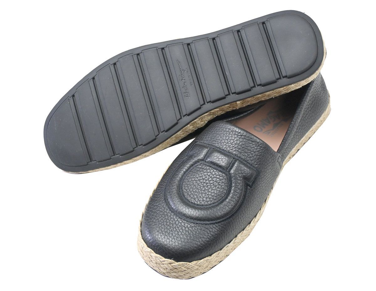 希少無地.美品] グッチ トートバッグ ビジネスバッグ A4 自立 シボ革