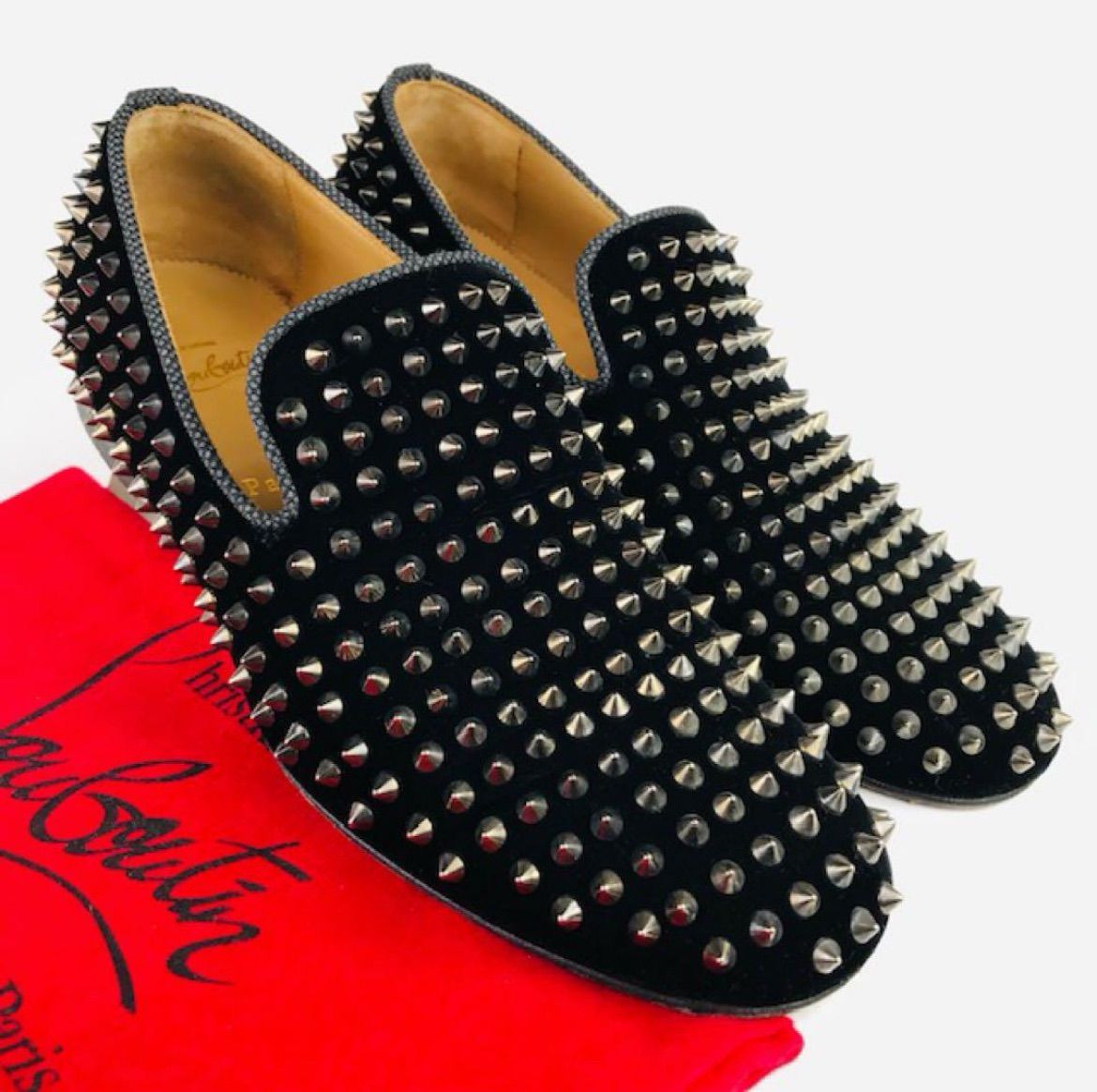 美品☆Christian Louboutin・クリスチャンルブタン ROLLERBOYメンズ