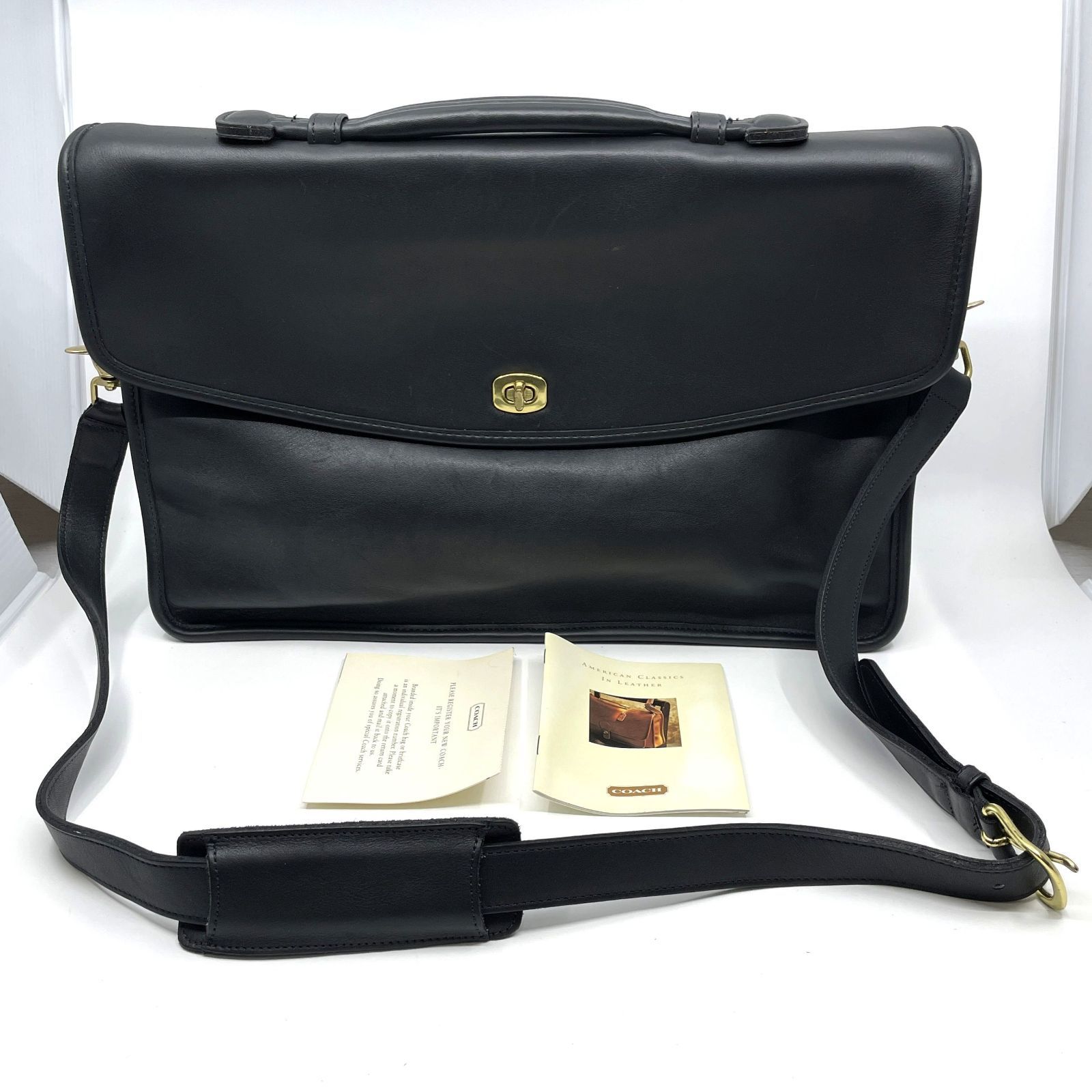 美品】COACH オールドコーチ ビジネスバッグ ブリーフケース 0539