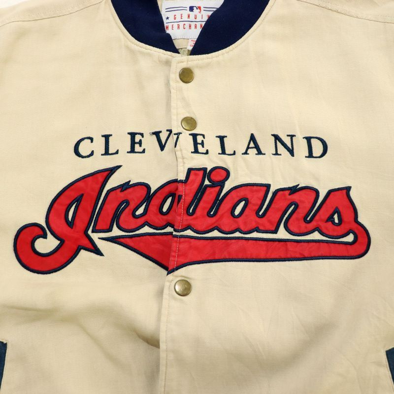 90s MLB vintage GENUINE MERCHANDISE クリーブランド・インディアンズ