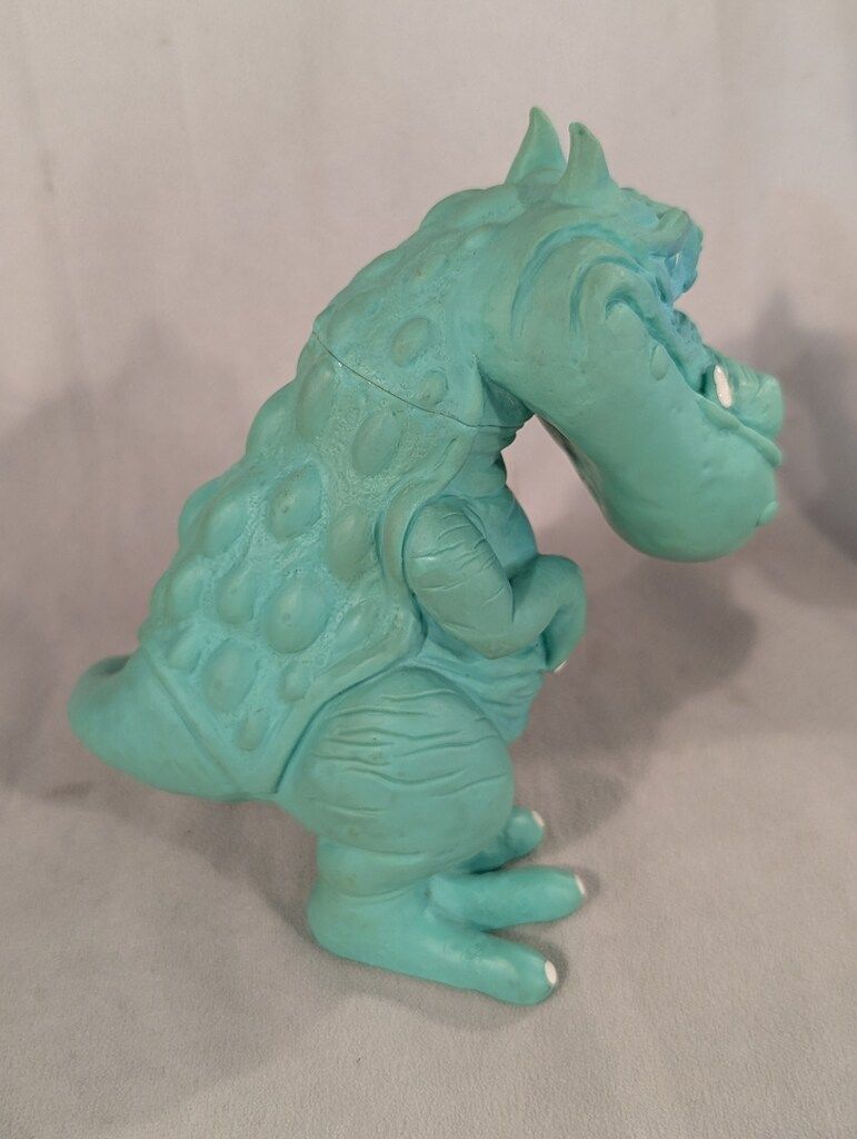 DOM DOM 店頭用/ソフビ H・MURAYAMA ドムドムバーガー怪獣 (エメラルド