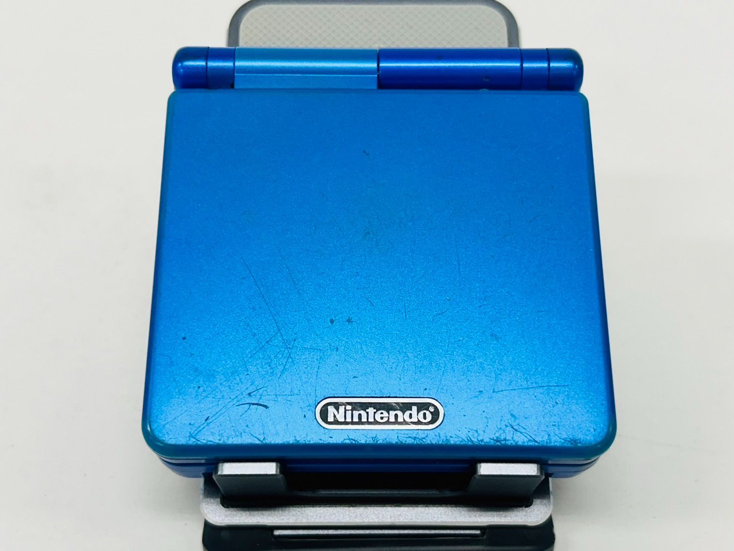 ゲームボーイアドバンスSP ロックマンブルー 限定品 本体 動作確認み