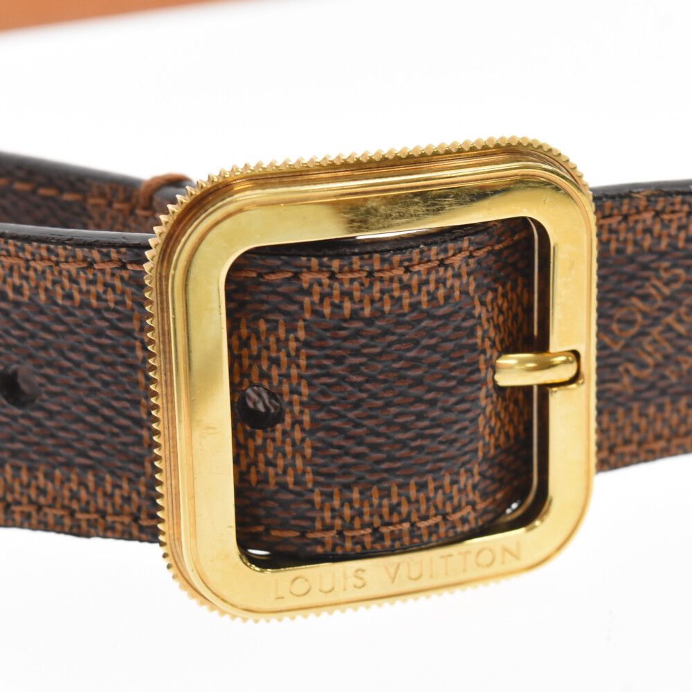 LOUIS VUITTON (ルイヴィトン) サンチュール トレゾール ダミエ レザー