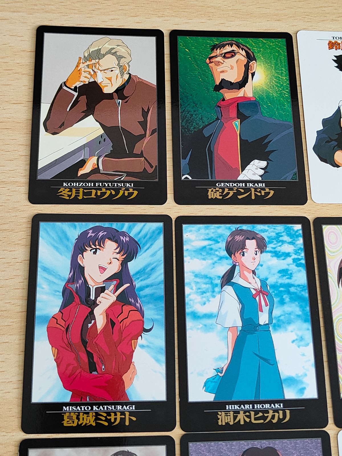 aca192 エヴァンゲリオン カード カードダス 伊吹マヤ 碇ユイ 洞木