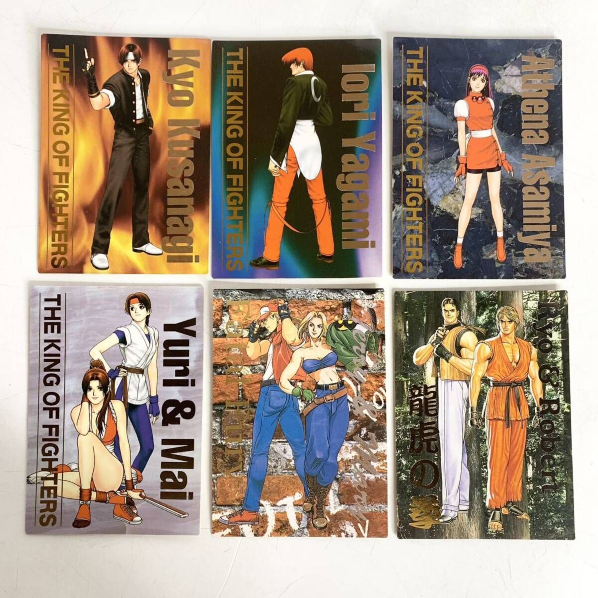 SNK vs CAPCOM カードセット 草薙京 八神庵 リュウ 春麗 SNK vs CAPCOM