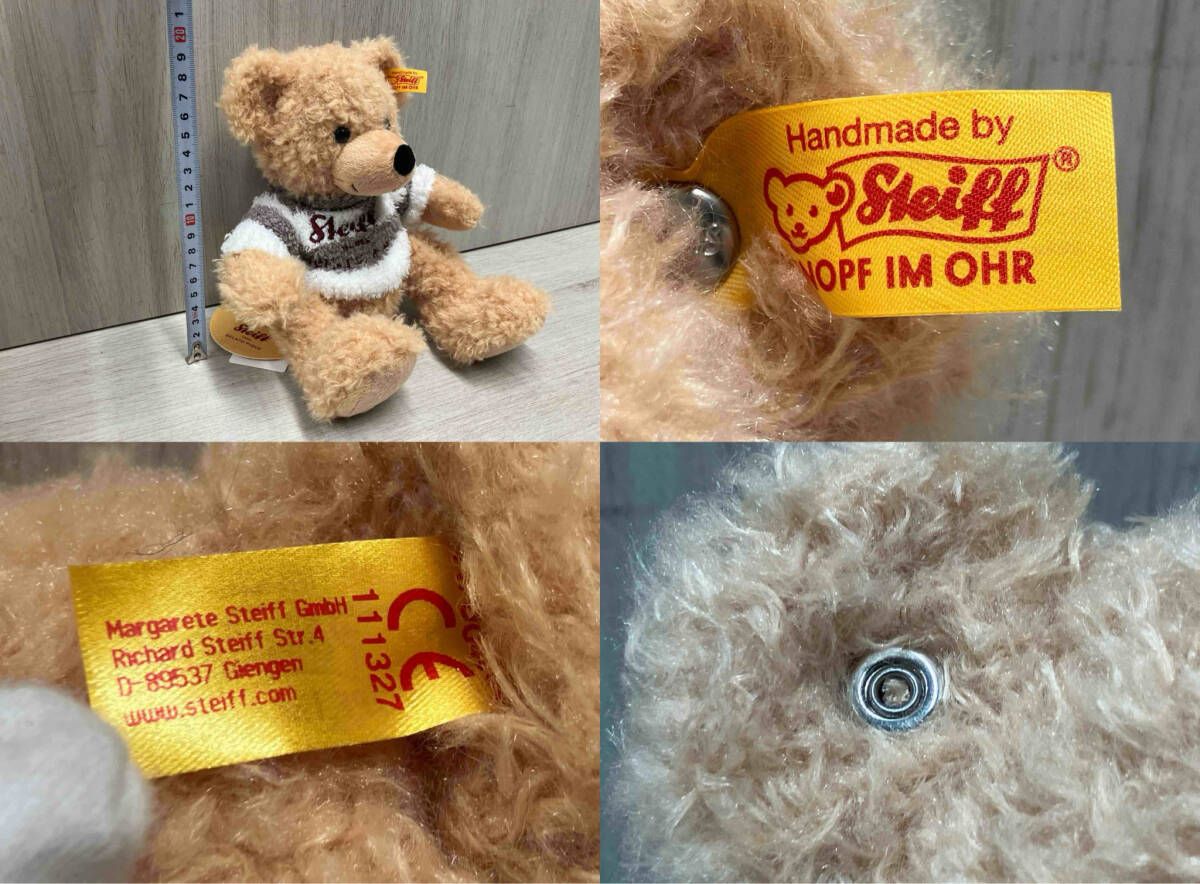 Steiff シュタイフ ジェラートピケ コラボ テディベア タグ付き - メルカリ