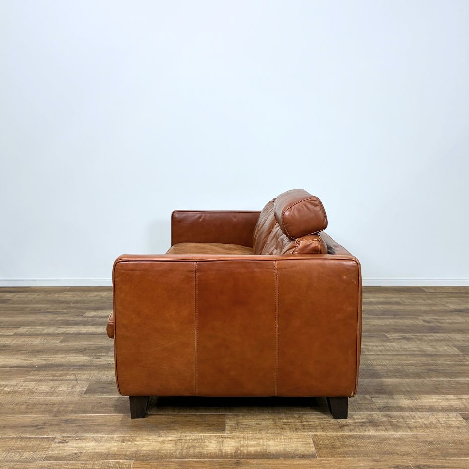 ACTUS アクタス FIVE BY FIVE 二人掛けソファ ブラウン - メルカリ