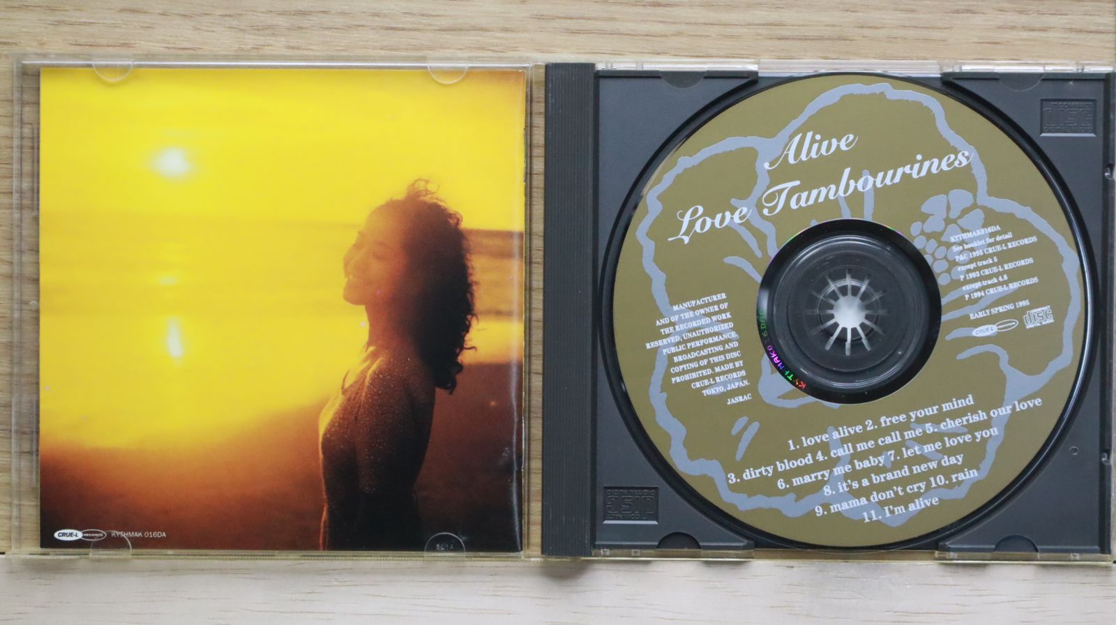 国内盤CD☆ラブタンバリンズ/Love Tambourines□ Alive