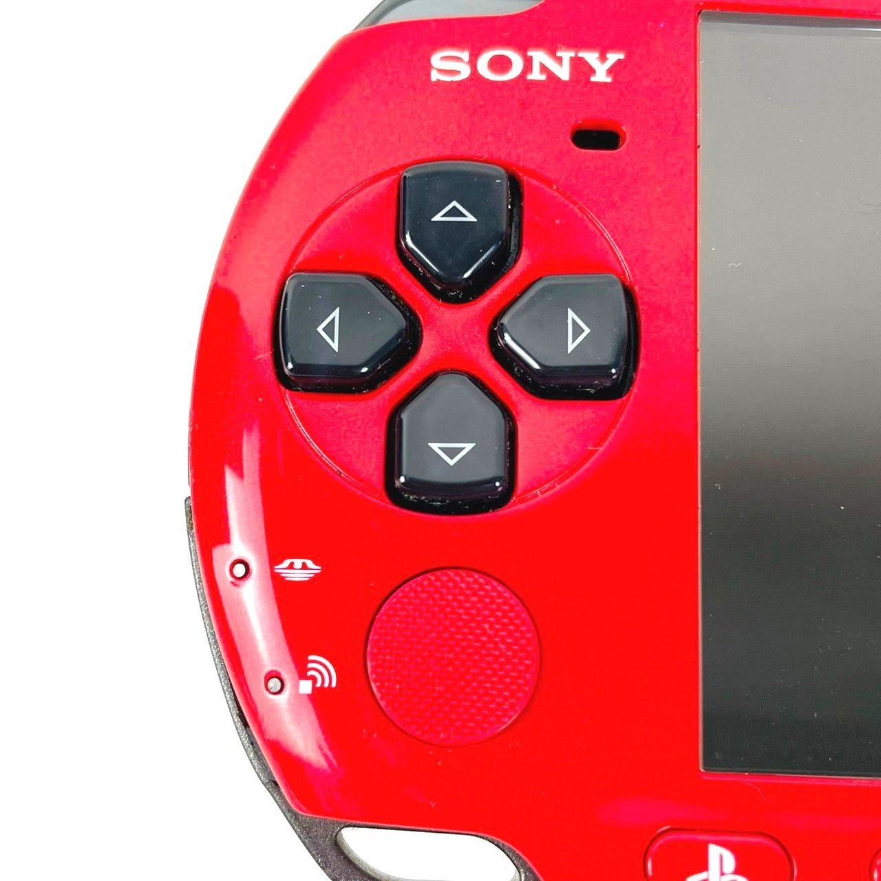 PSP 3000 赤×黒 (ケース、メモリースティック付き) PSP 3000 赤×黒