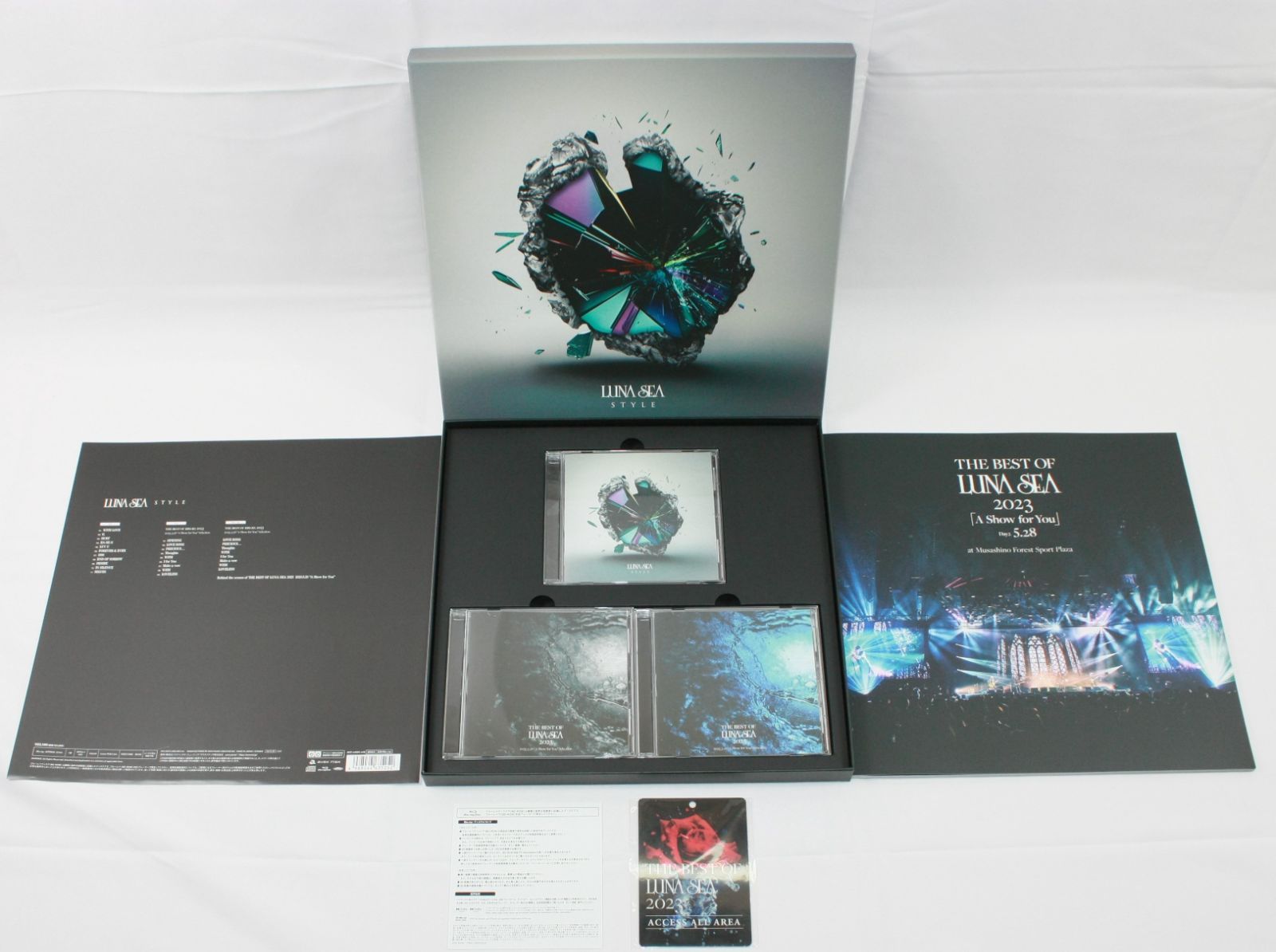 A1132・LUNA SEA ルナシー STYLE SLAVE 限定盤 PREMIUM BOX B CD Blu