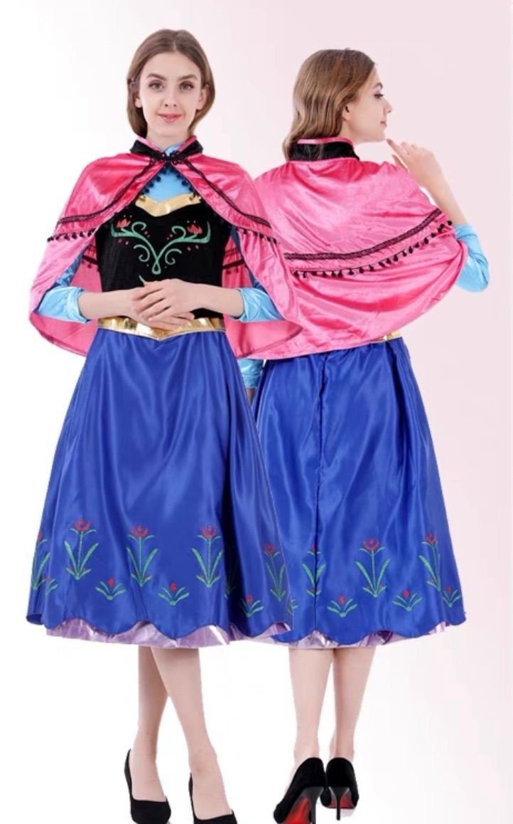 アナ雪 仮装コスプレ アナ ディズニー ハロウィン レディース 大人