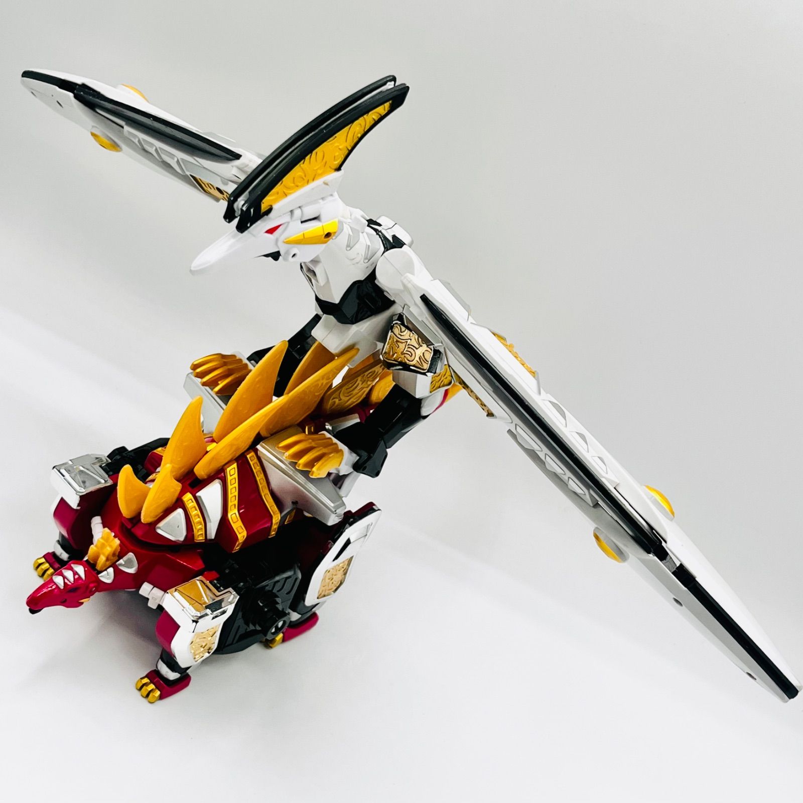 希少品】《ほぼ全形態写真有り》 DX爆竜合体 アバレンオー DX爆竜合体