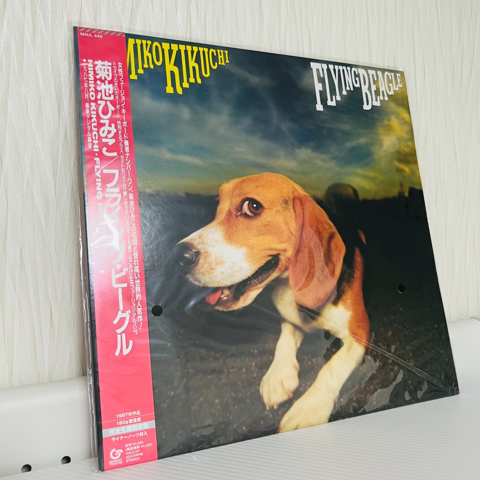 菊池ひみこ Flying Beagle レコード アナログ 新品未使用 LP 完全生産