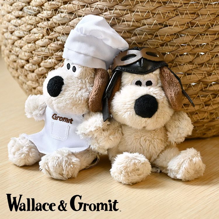 グルミット キーホルダー 正規品 ウォレスとグルミット マスコット