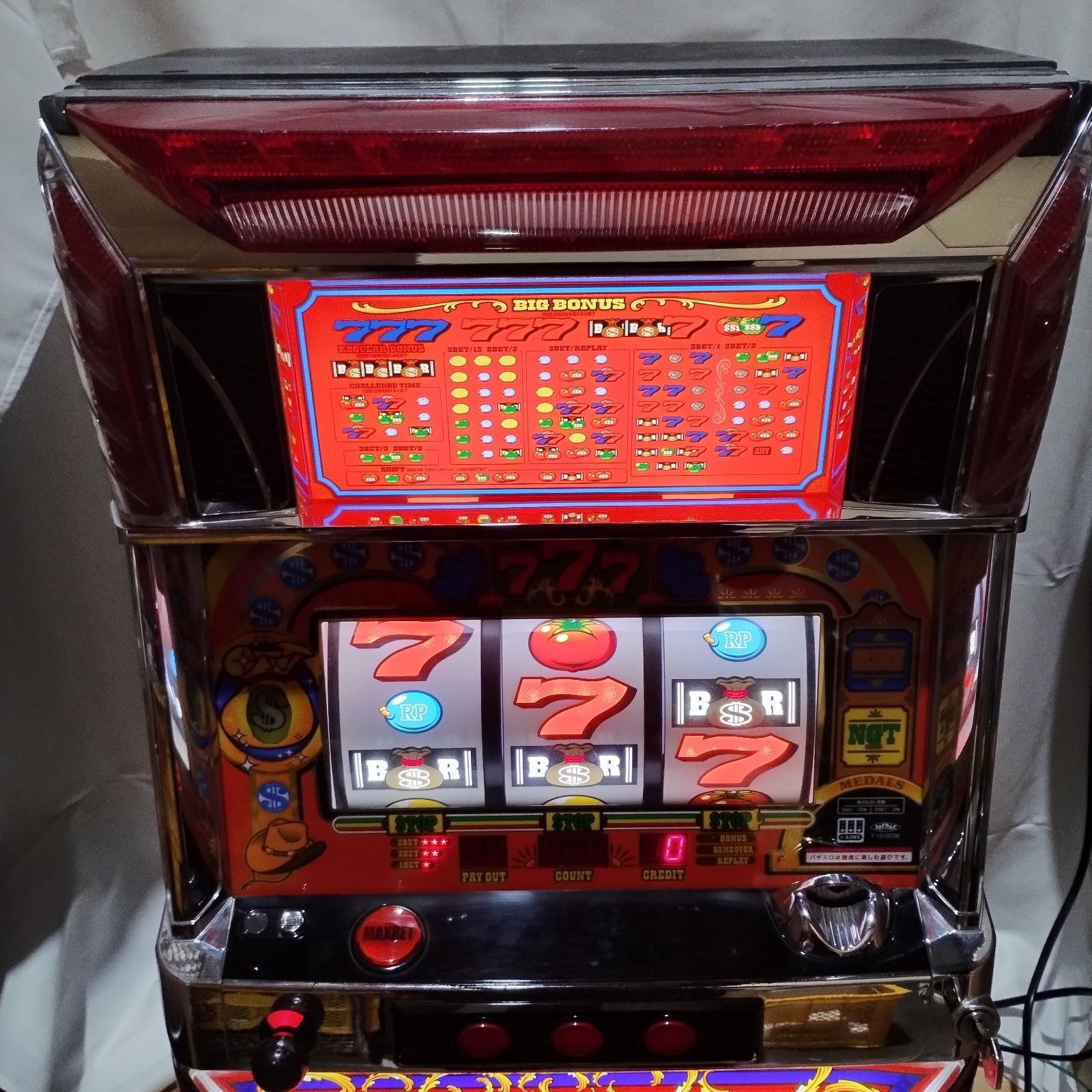 美品・レア・不要機付き】スーパーリノ Reno リノ 5号機 ヤマサ 山佐