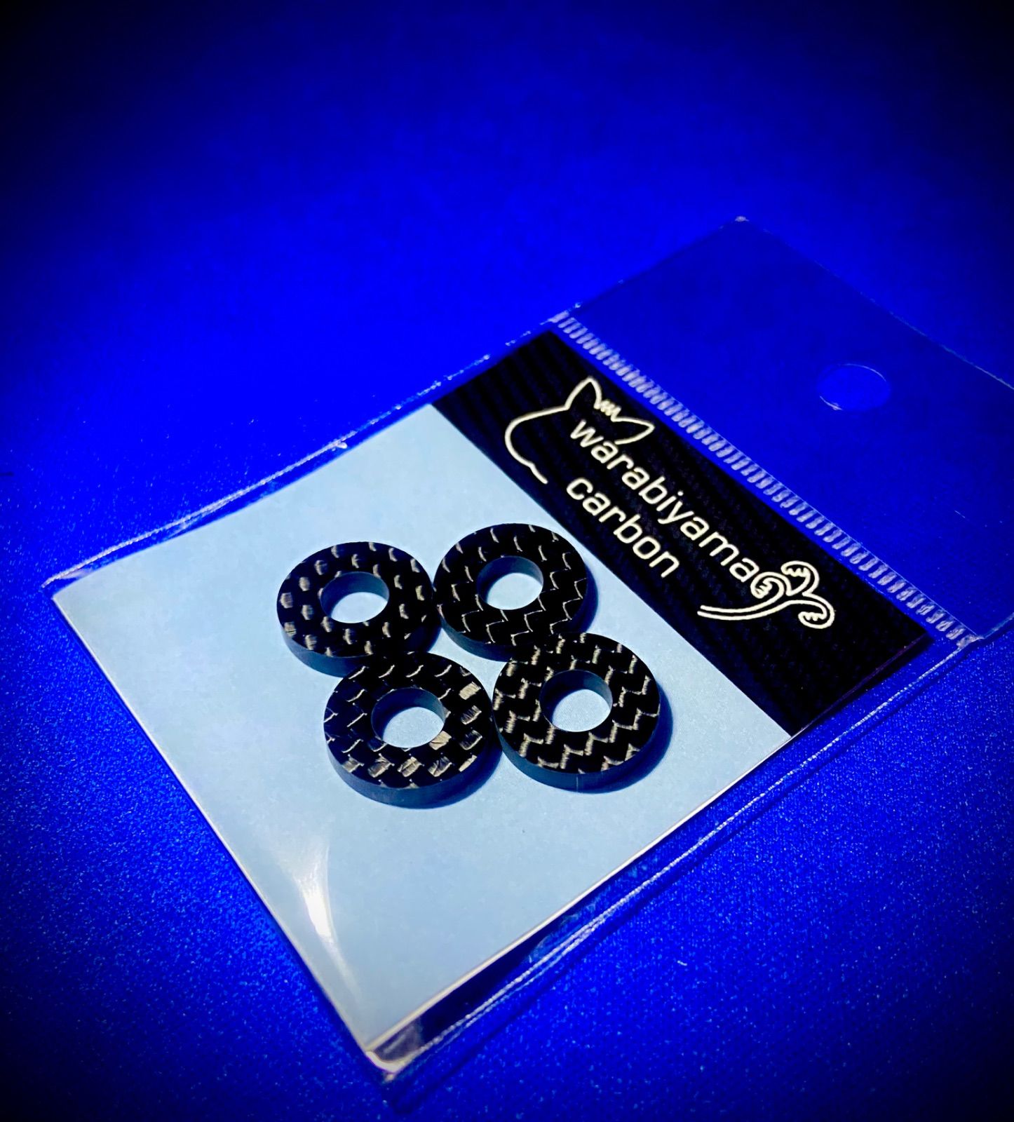 ドライカーボン カーボンアーバー 厚み3.0 M6（φ6.0） 釣り 自作ロッド