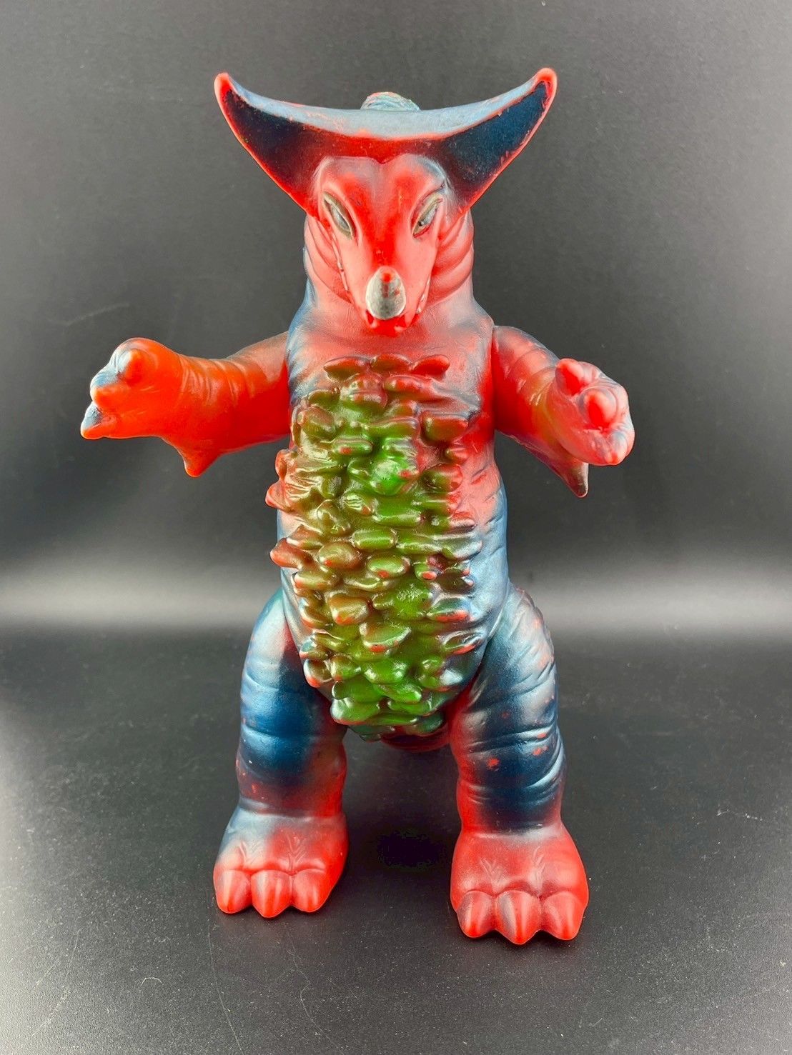 中古品】 ゴモラ 当時品 ブルマァク ソフビ 円谷プロ フィギュア レア