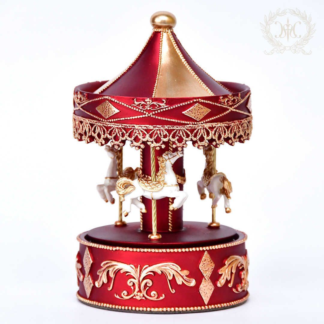 ロイヤルカルーセル オルゴール (メリーゴーランド) - メルカリ