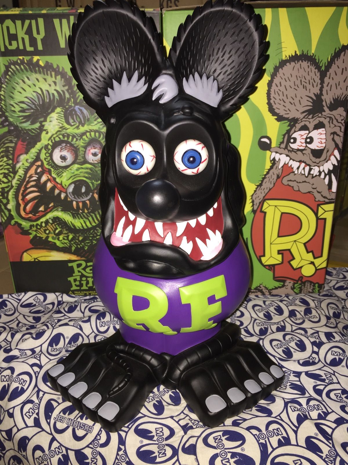 ゆーさん☆ラットフィンク ビックフィギュア Rat Fink 狂ったネズミ