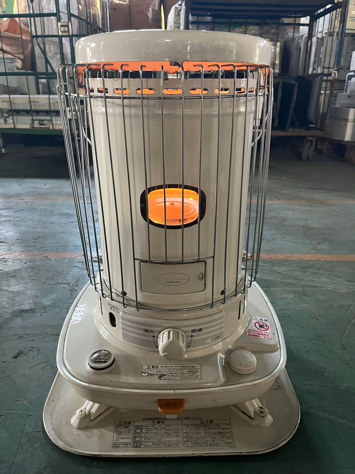 コロナ ダルマストーブ 少々難あり コロナ ダルマストーブ 少々難あり