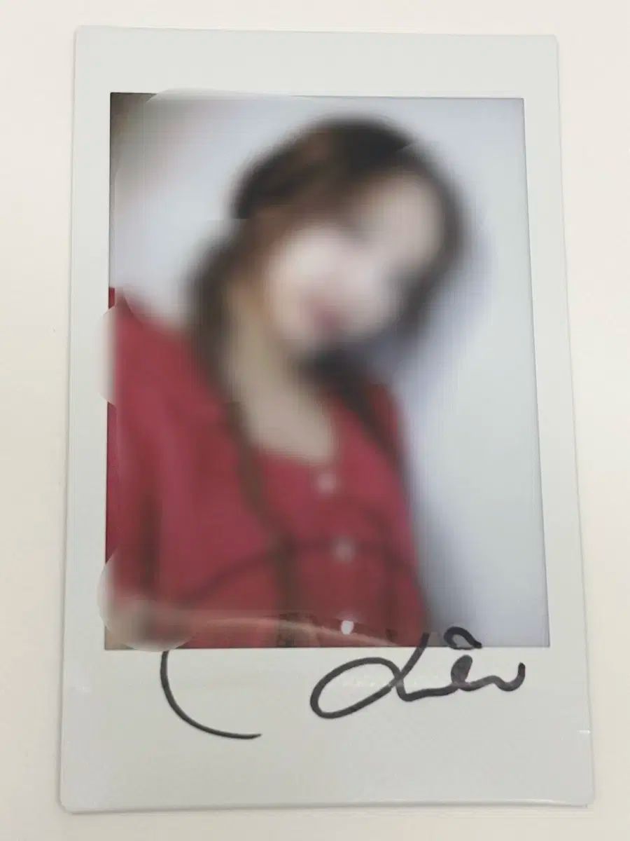 TWICE ナヨン サイン入り チェキ ポラロイド #TWICE TWICE ナヨン 直筆