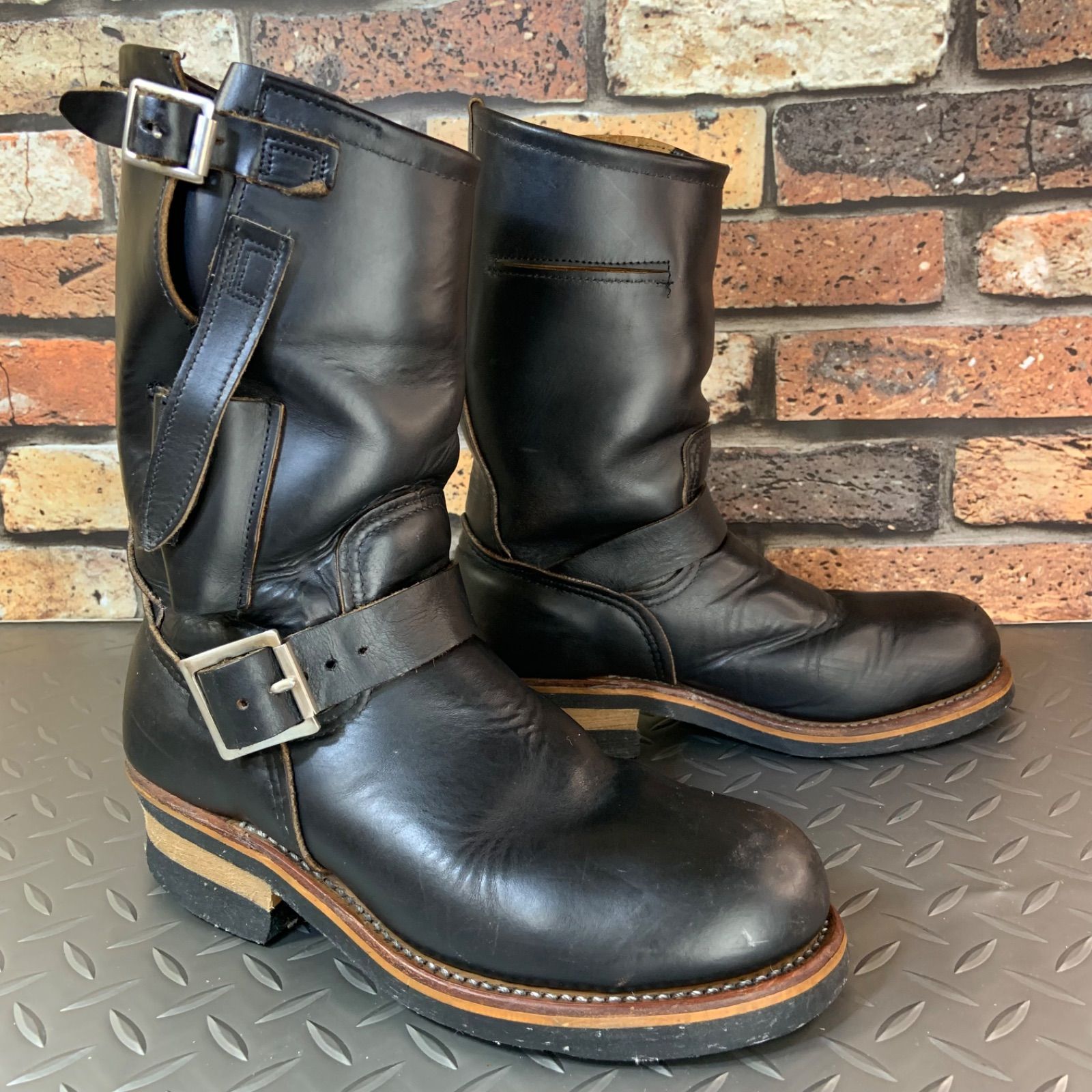 ☆REDWING 8270 エンジニアブーツ ナイフポケット PT91 茶芯 VINTAGE