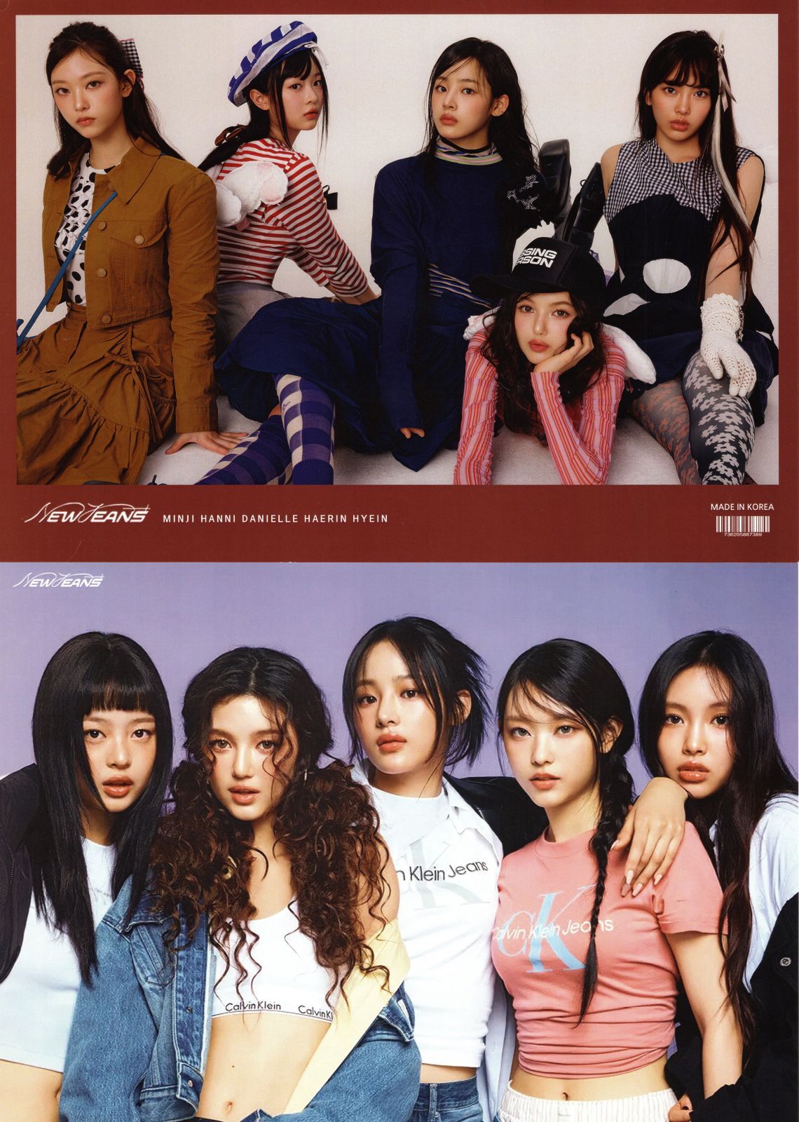 NewJeans ニュージーンズ グッズ ポスター 10枚セット A4サイズ 10P