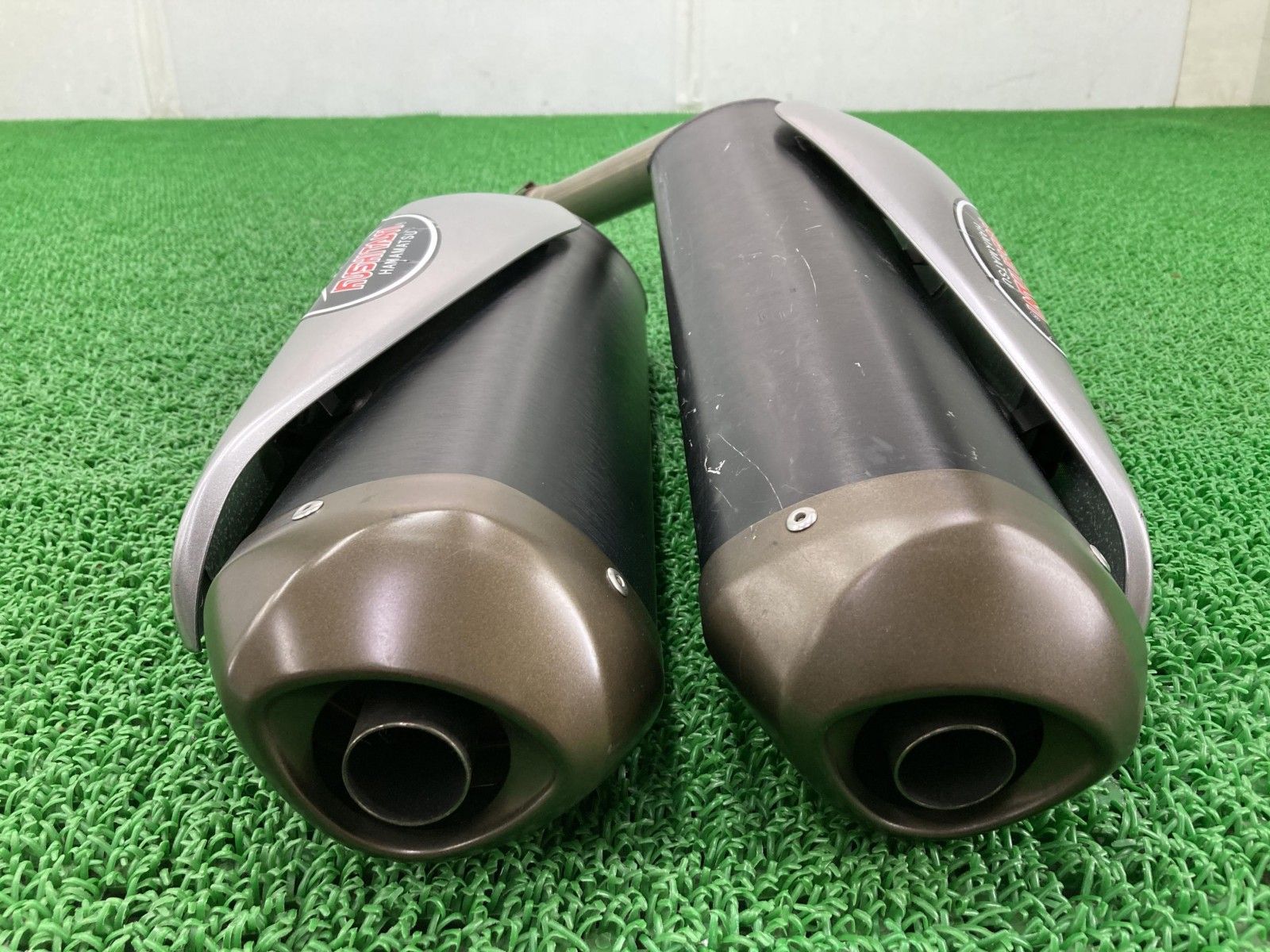 ZX-10R ショップ サイレンサーマフラー 左右 K502 カワサキ 純正