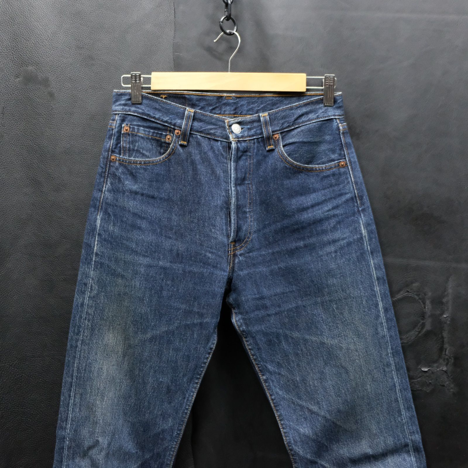 90's 米国製 Levi's 501 W29/74cm 532刻印 良色落ち ヒゲ/ハチノス