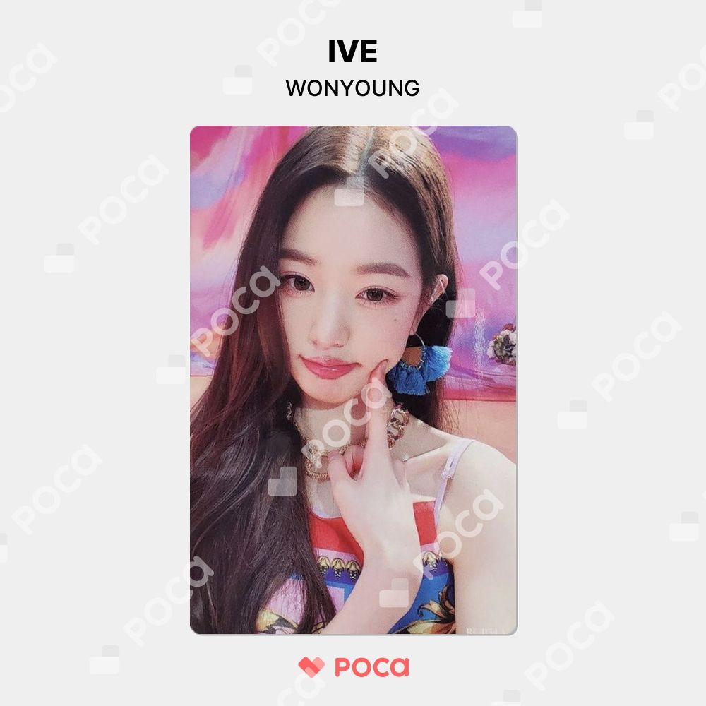 IVE IVE ウォニョン ELEVEN トレカ ELEVEN SOUNDWAVE ラキドロ 特典