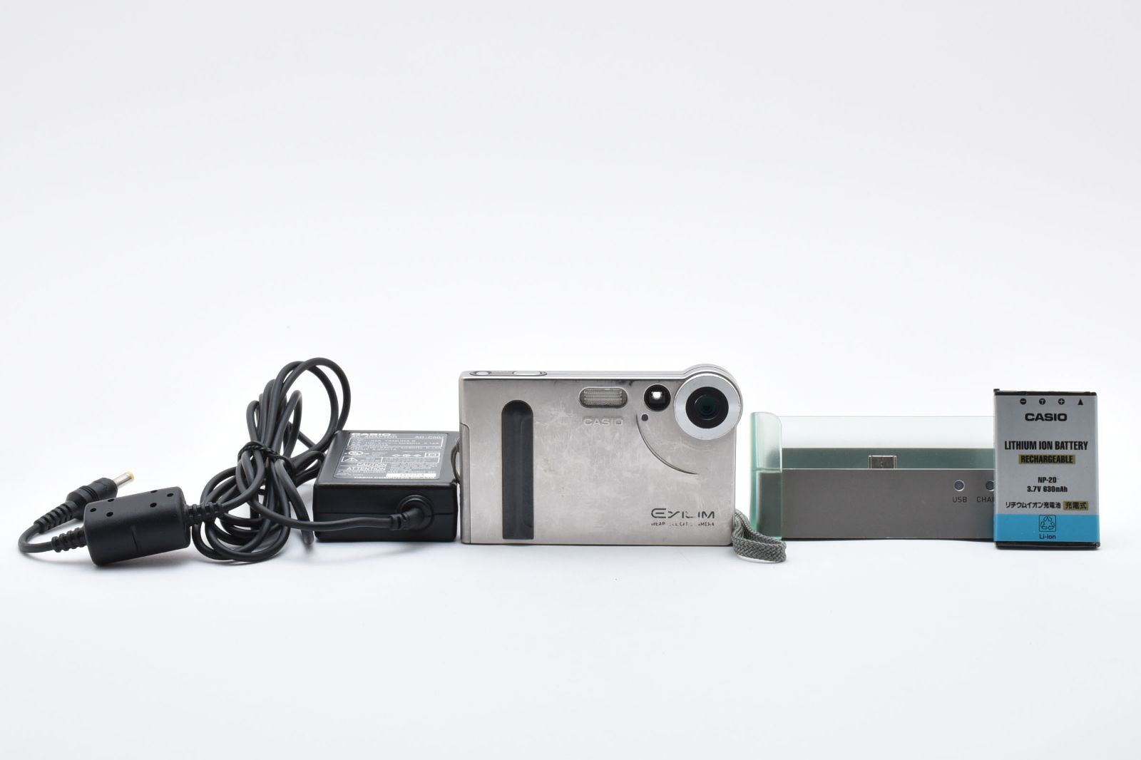 CASIO EX-S2 オールド コンデジ デジカメ シルバー 箱あり CASIO