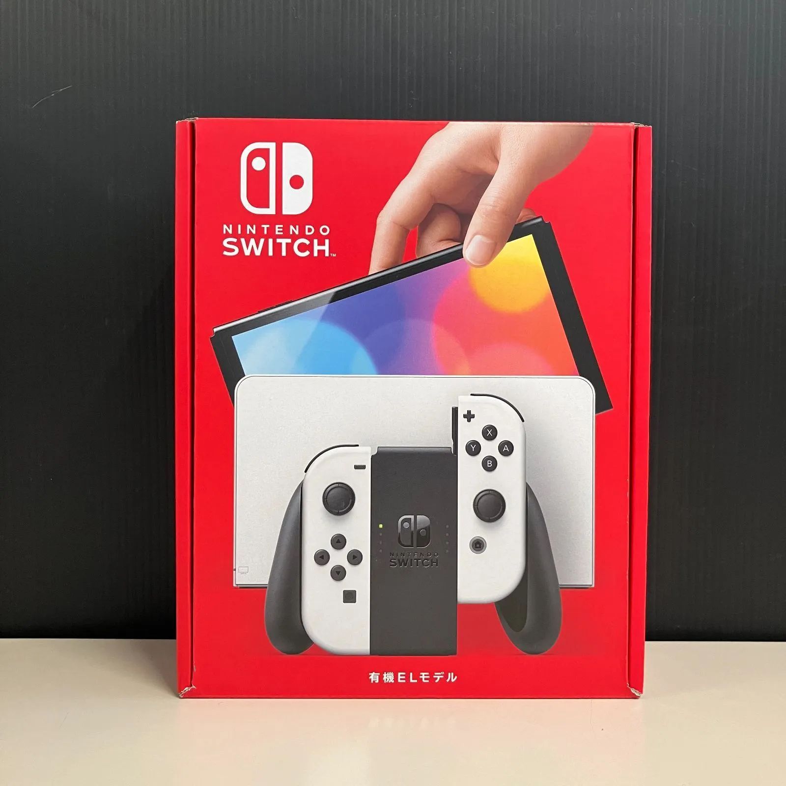 中古品】任天堂 Switch スイッチ 有機ELモデル ホワイト 本体 【むつ36