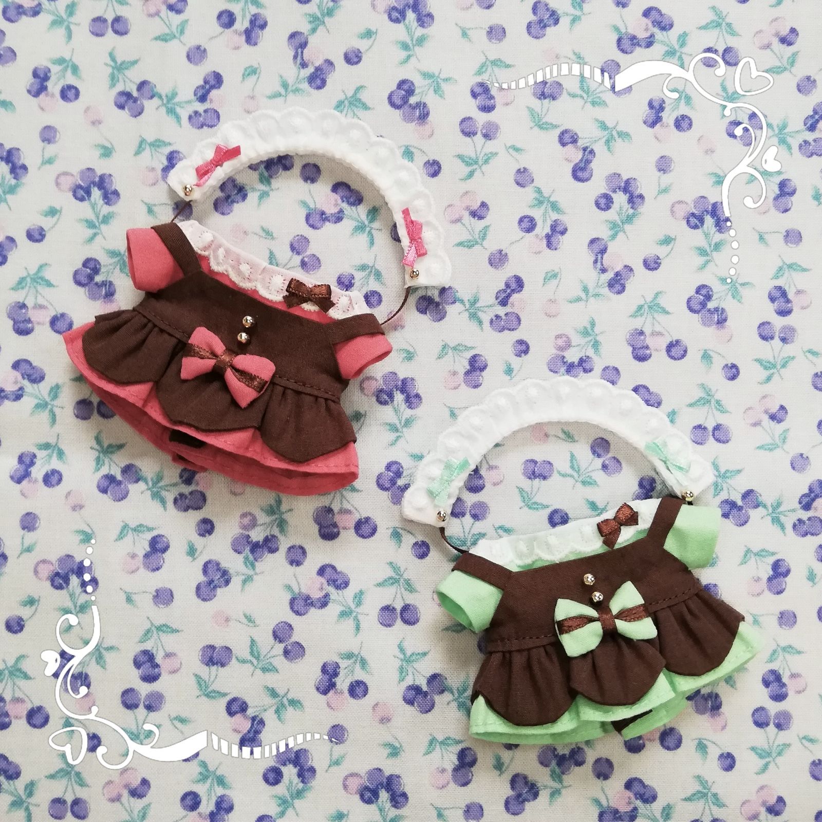 10cm ぬい 服 ショコラメイド バレンタイン - メルカリ