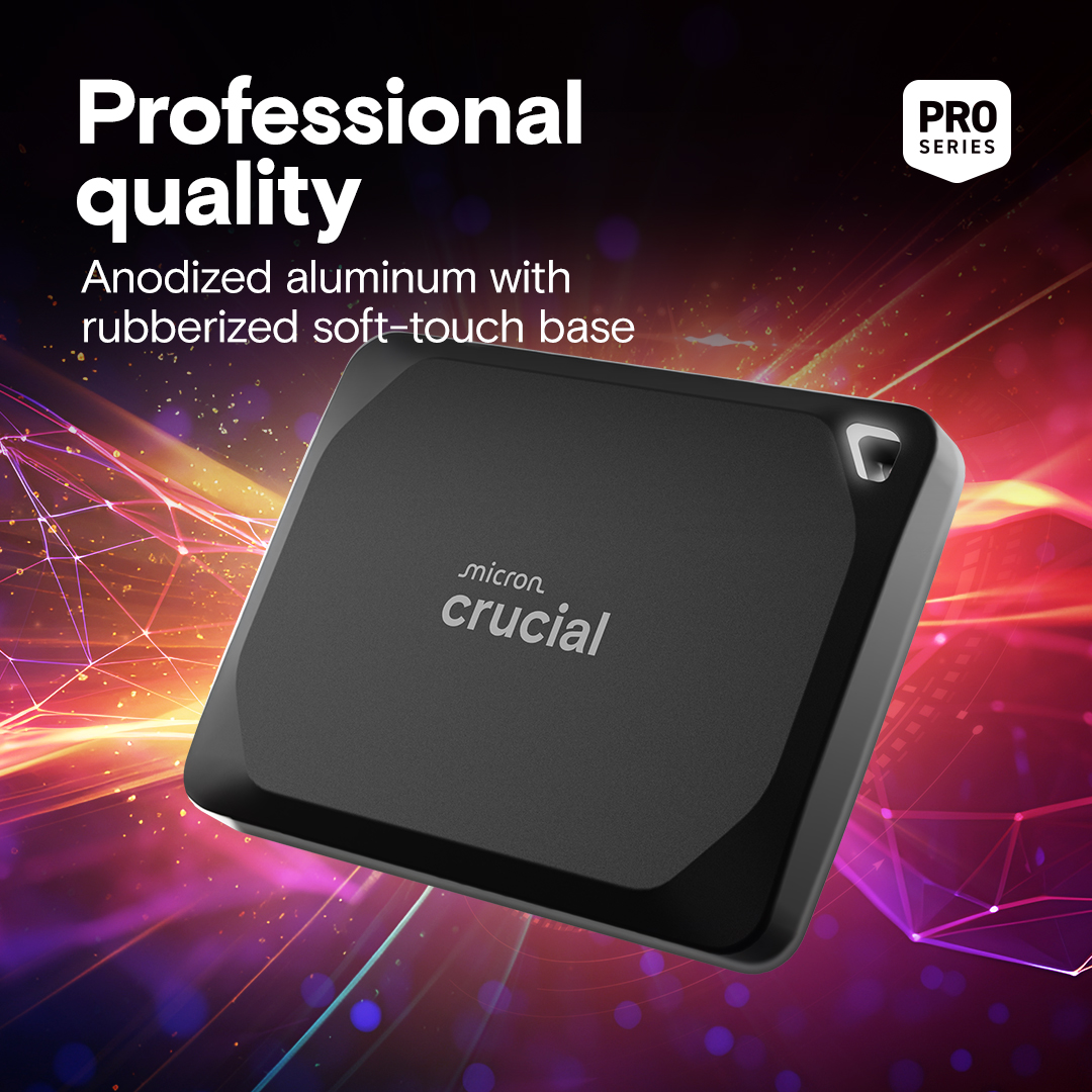 Crucial X10 Pro 4TB Portable SSD | CT4000X10PROSSD9 | crucial.com
