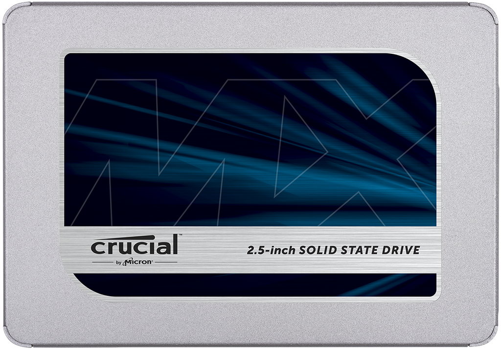 Crucial MX500 500GB 3D NAND SATA 2.5インチ 7mm（9.5mmアダプター