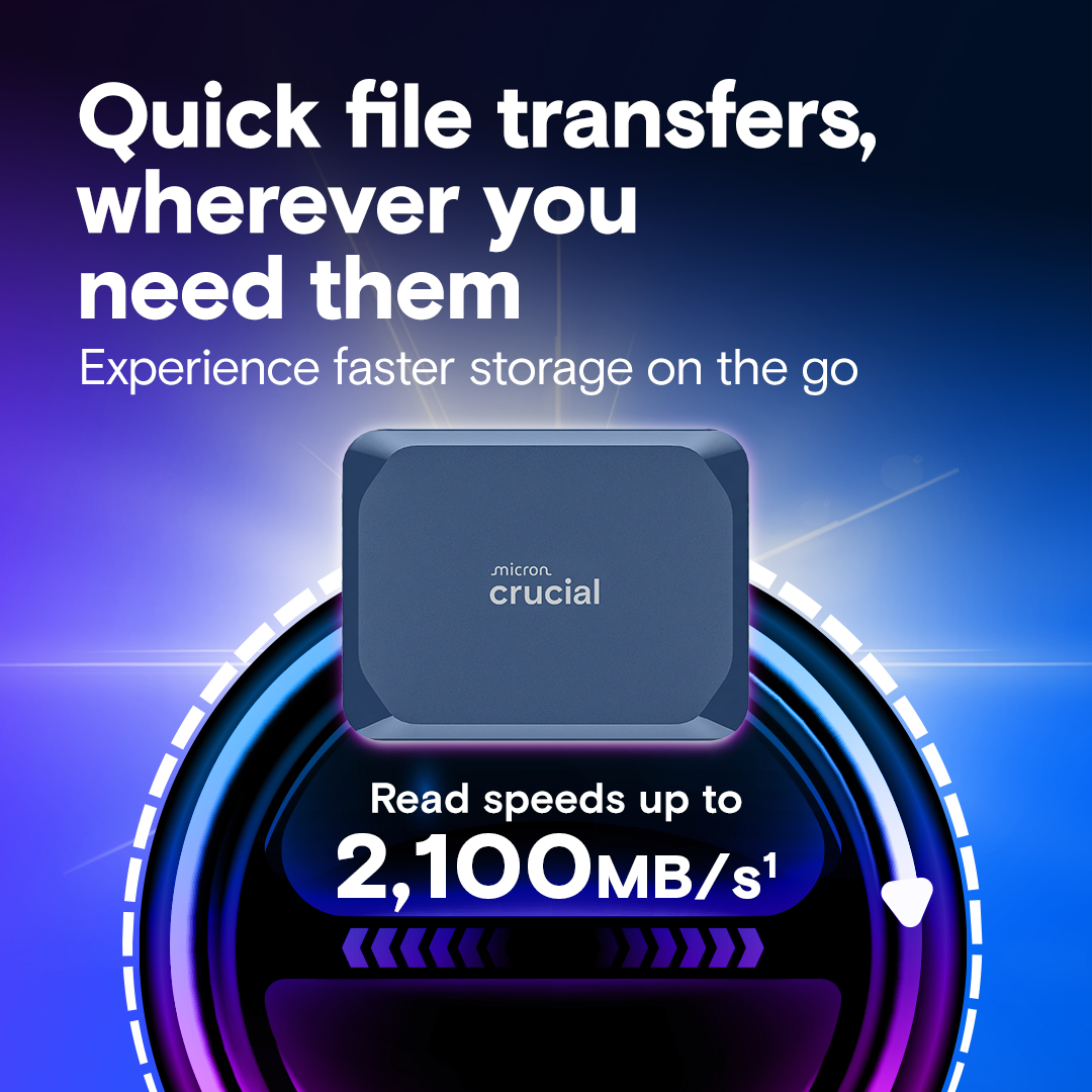 Crucial X10 6TB Portable SSD | CT6000X10SSD9 | crucial.com