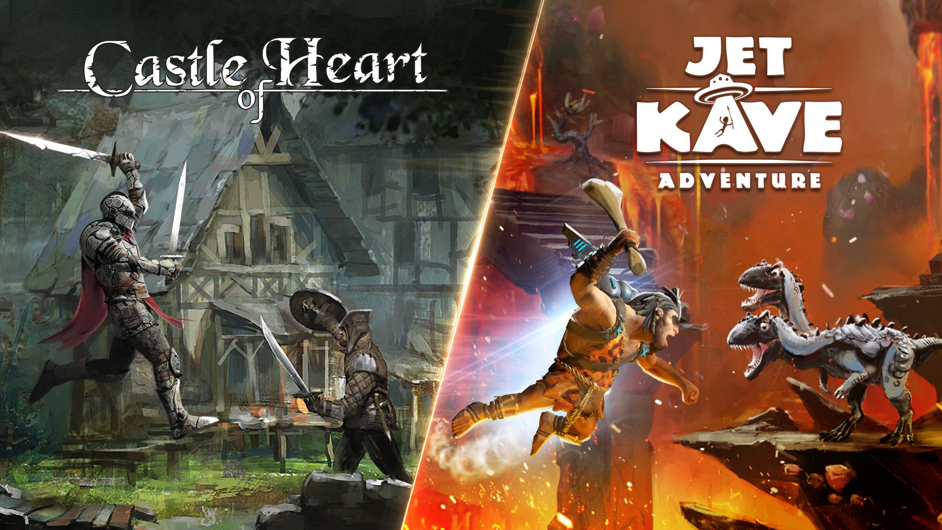 Castle of Heart + Jet Kave Adventure Bundle for Nintendo Switch