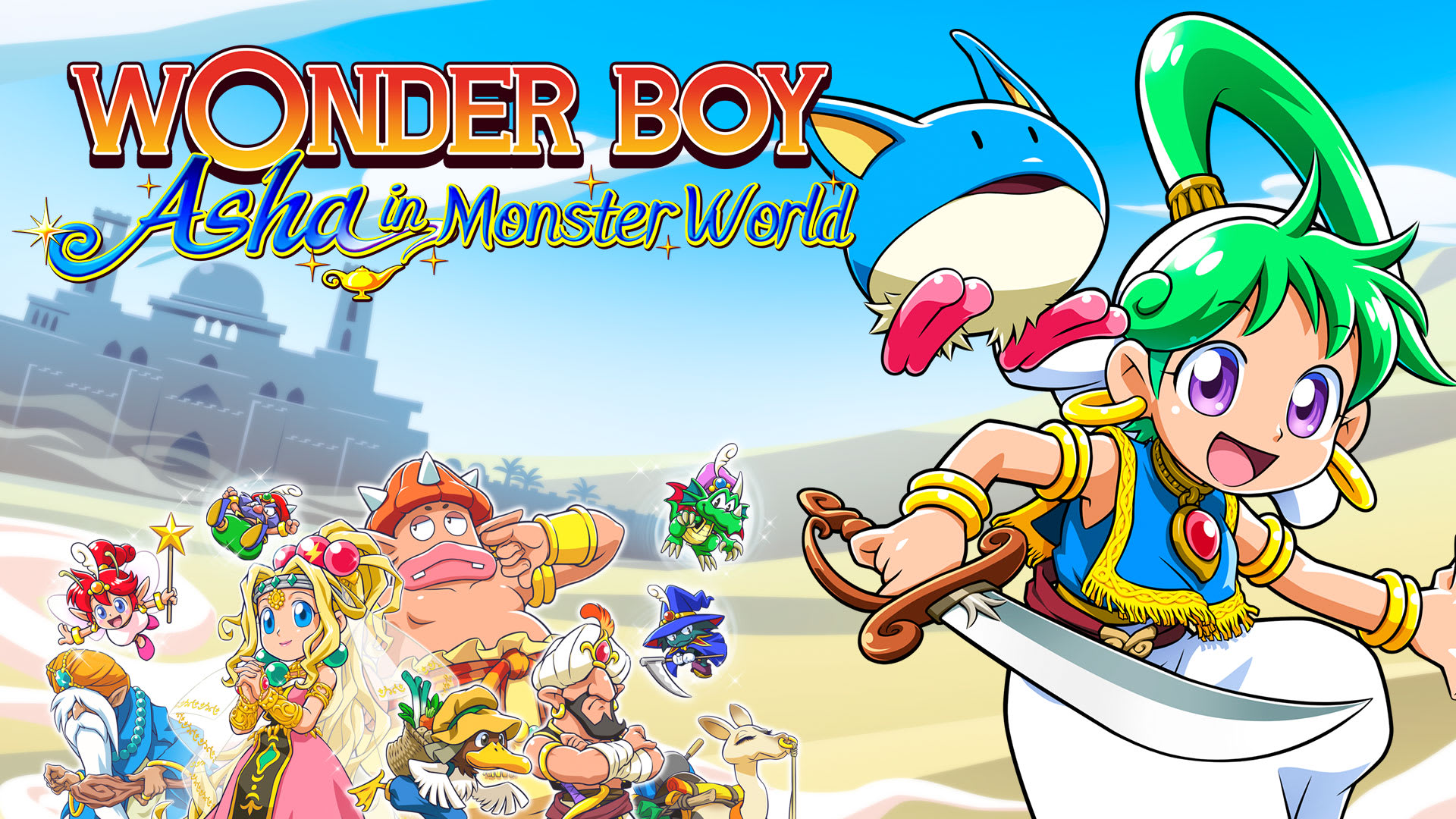 Wonder Boy Asha in Monster World for Nintendo Switch - Nintendo