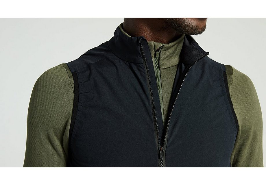 MEN'S PRIME WIND VEST BLK M(M ブラック): アパレル