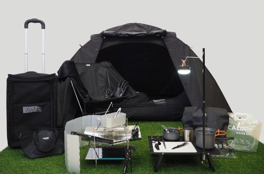 あったらいいな”から生まれたCALIANのE+CAMPソロキャンプセット