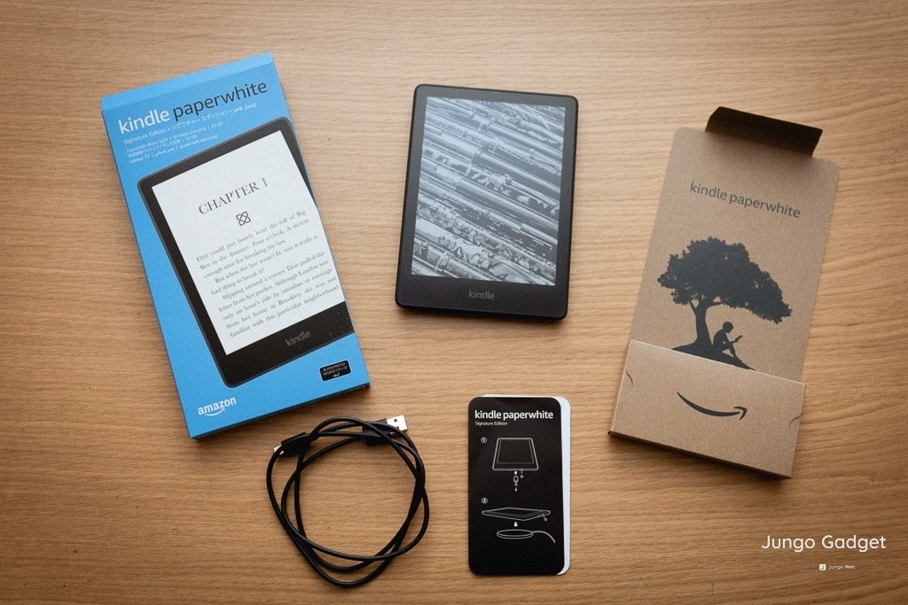 Kindle Paperwhite シグニチャーエディション レビュー｜じゅんご