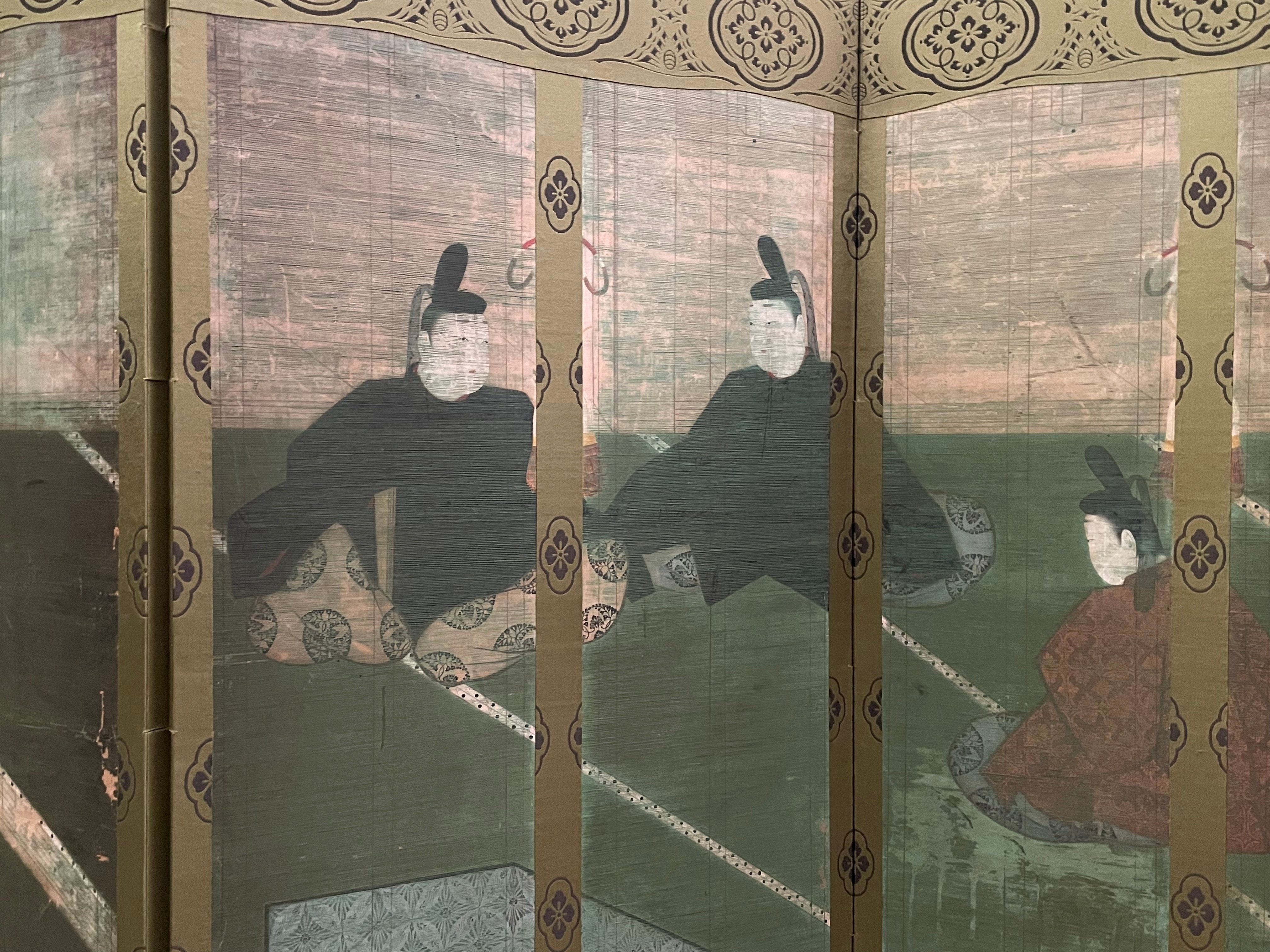 源氏物語の世界を覗き見しているかのような土佐光起（みつおき）の