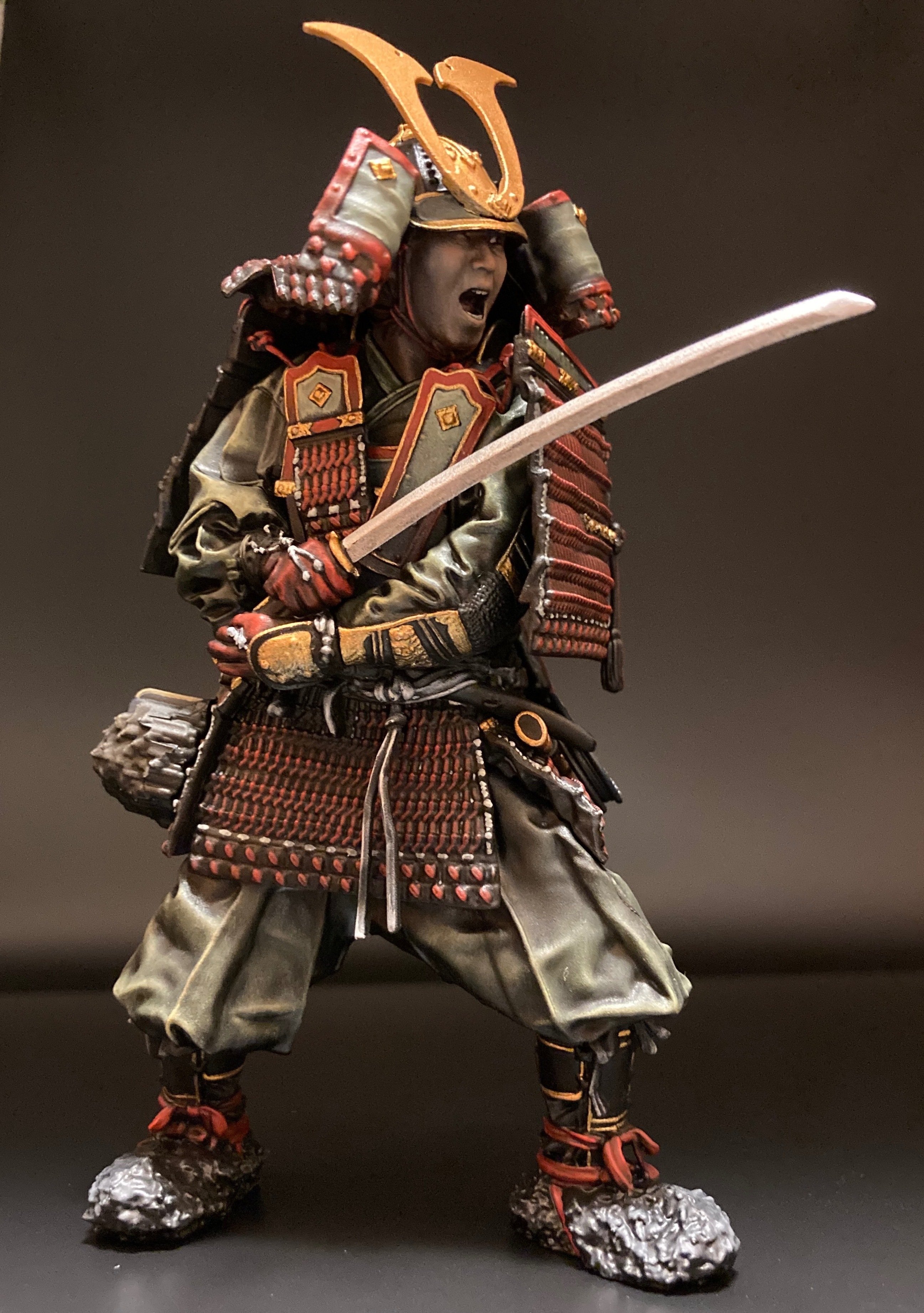 3Dスキャン造形 鎌倉時代の鎧武者 1/12 をつくってみた｜hirofus