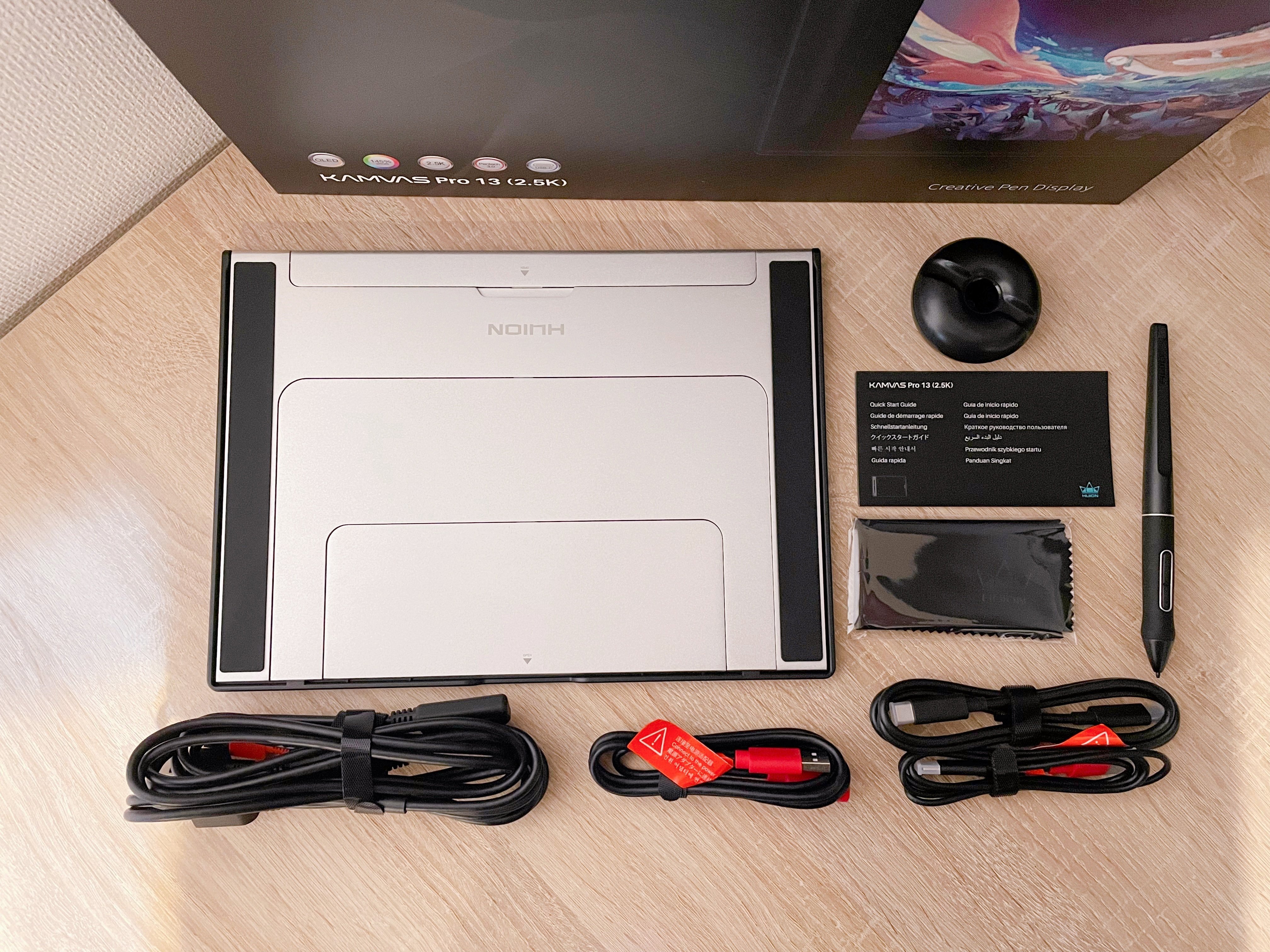 HUION「Kamvas Pro 13」レビュー｜一束：｜illust&Live2D