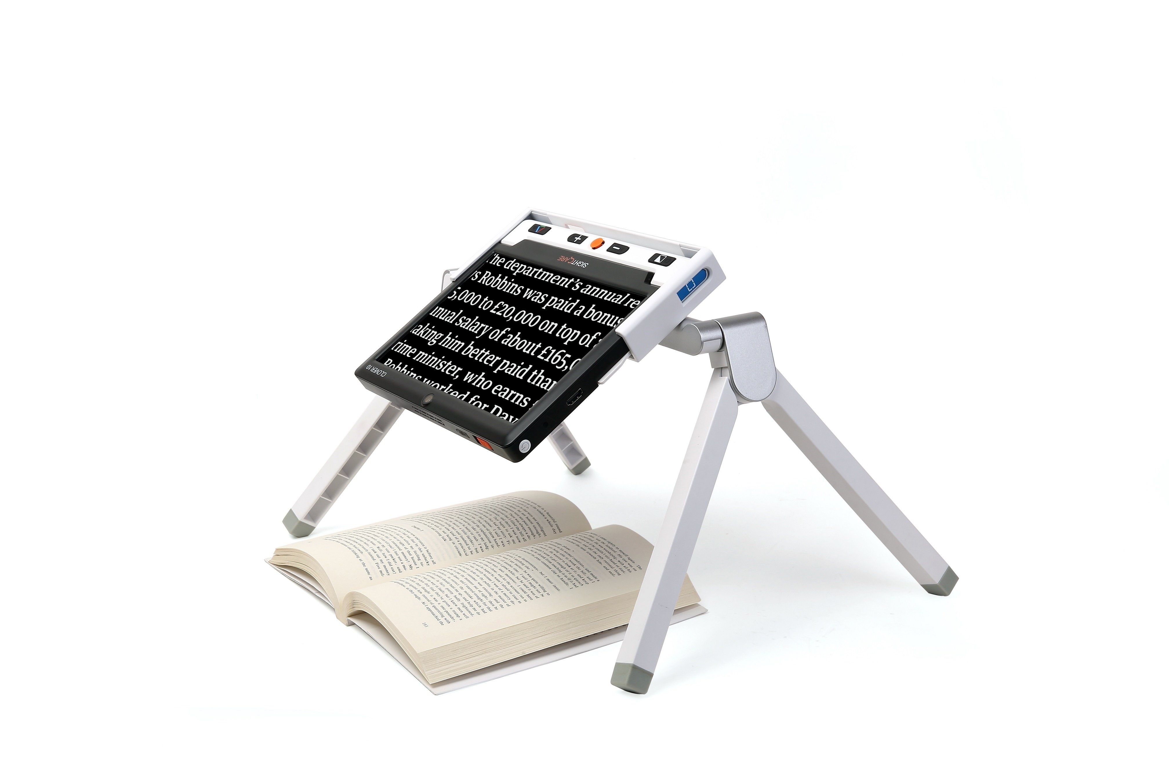 携帯型拡大読書器 クローバー10を選んだ理由｜拡大読書器のシステム