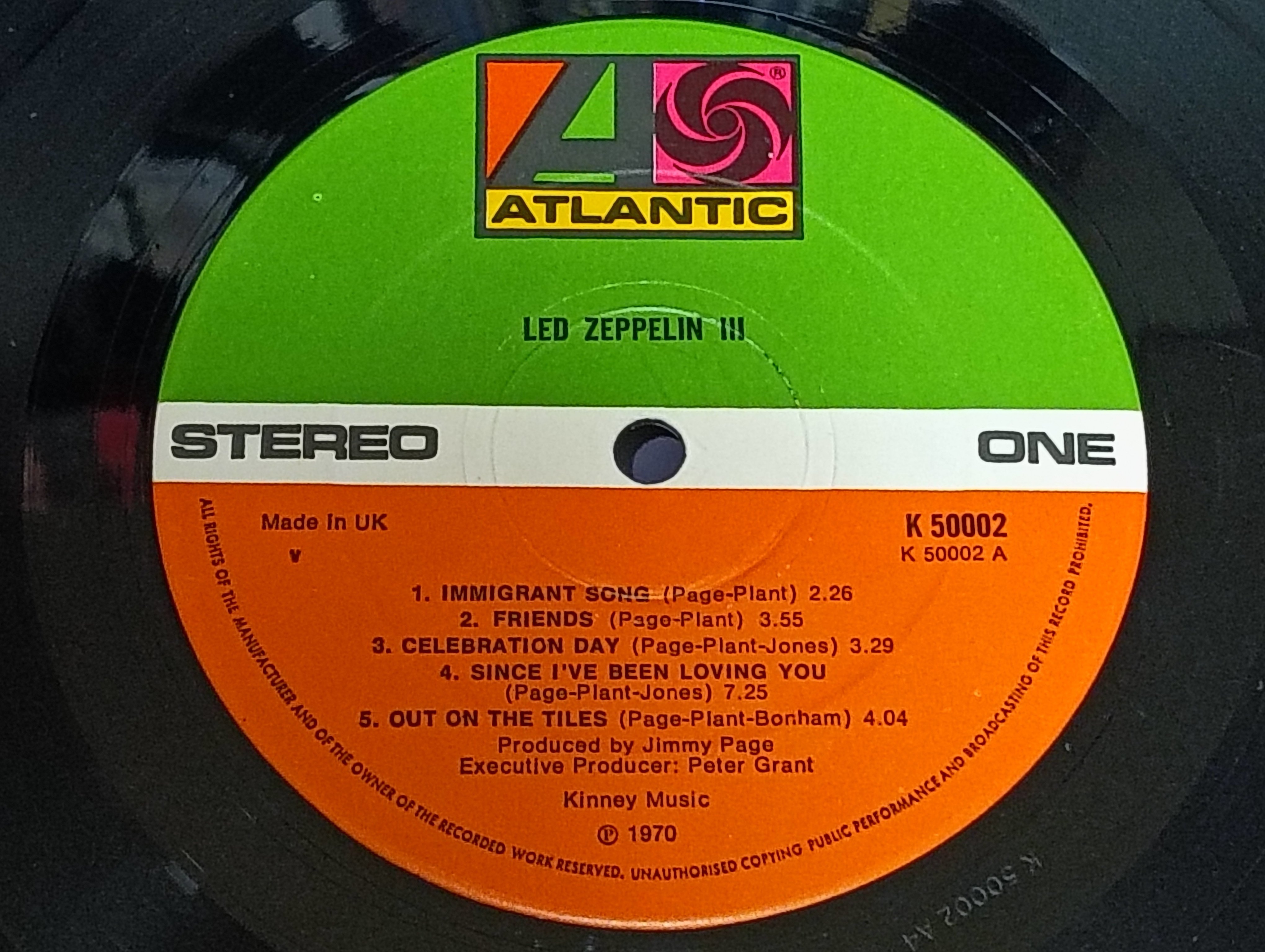 Led Zepeplin Ⅲ】(1970) アナログ盤から読み取るZEP『III』考察記