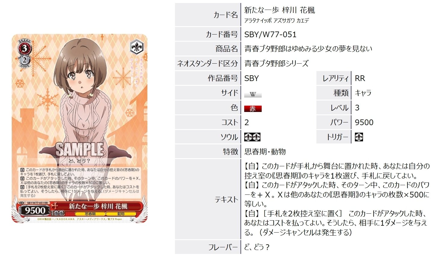 BCF2025仙台地区ネオス準優勝！！！青ブタ8扉【構築雑記】｜しむ